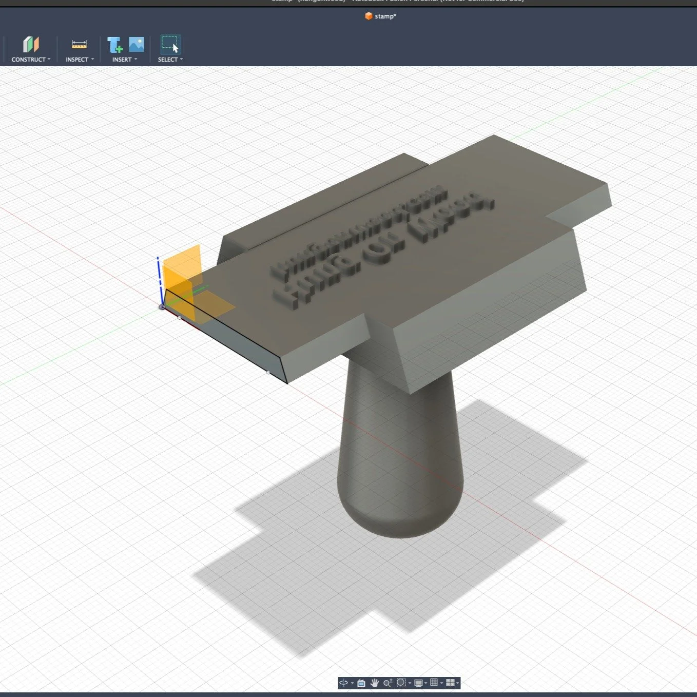 I made stamp, and a phone holder!
