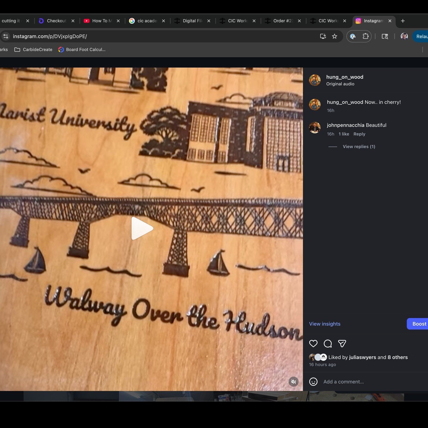 Thats not how you spell "walkway"... :)
thanks to @aguyagirlandakayak for catching it...