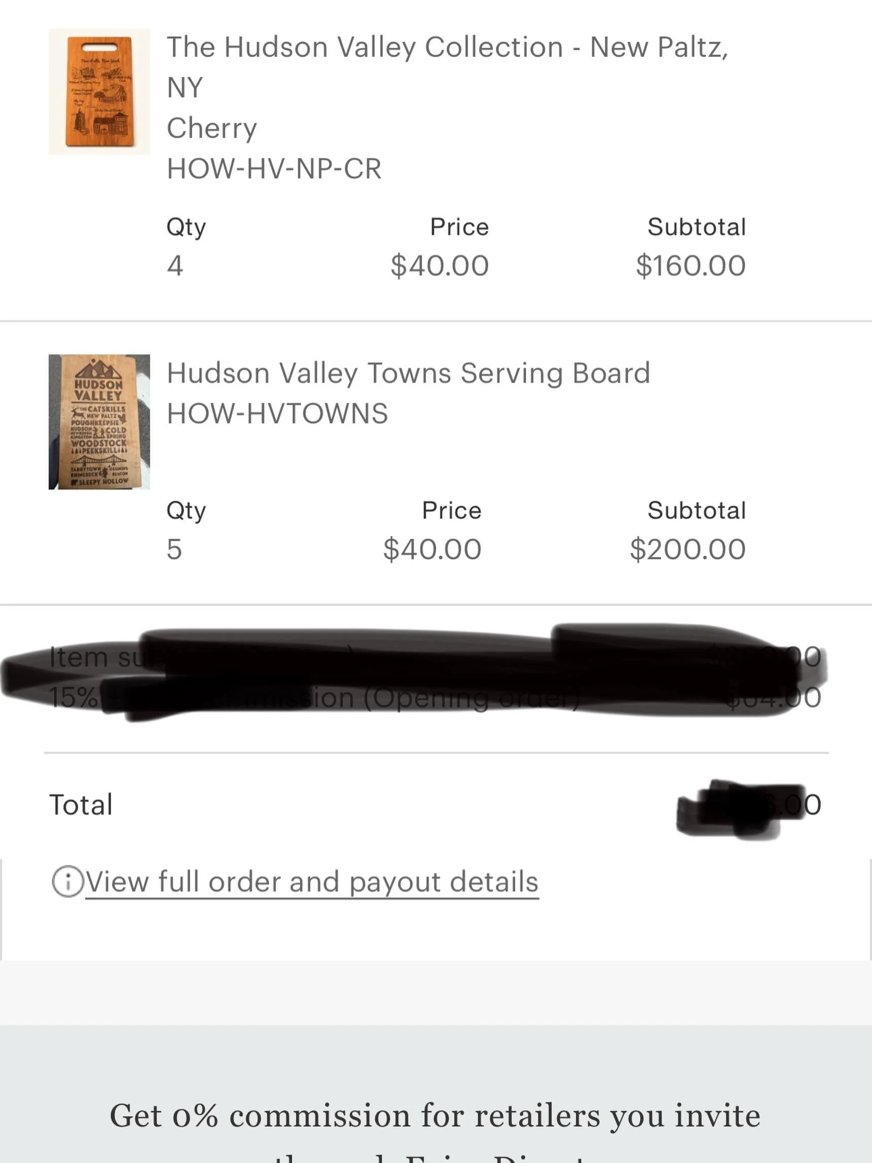 Whoa! Another #fairewholesale order
