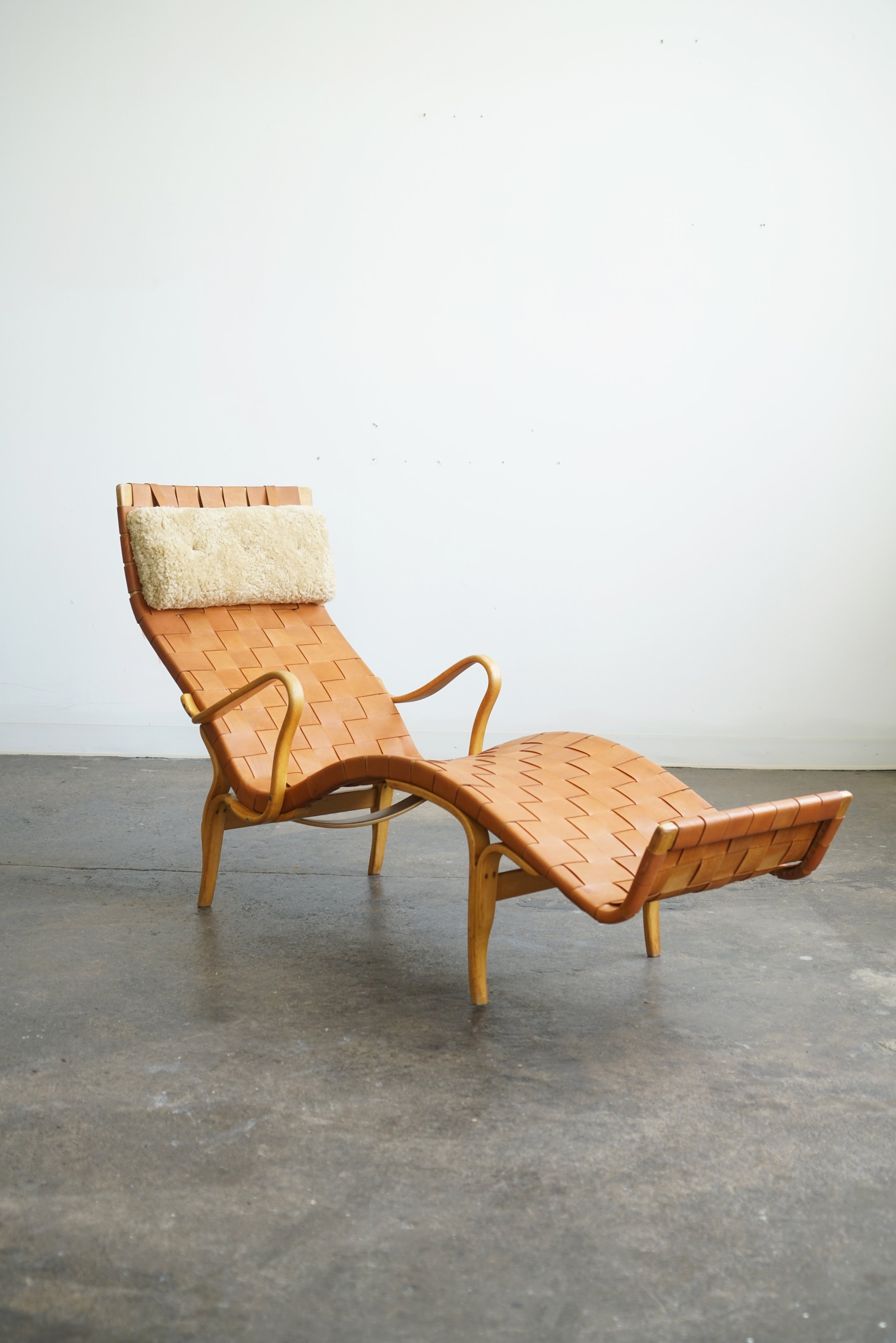 Vintage: "Pernilla 3" Lounge Chair by Bruno Mathsson 1960's
