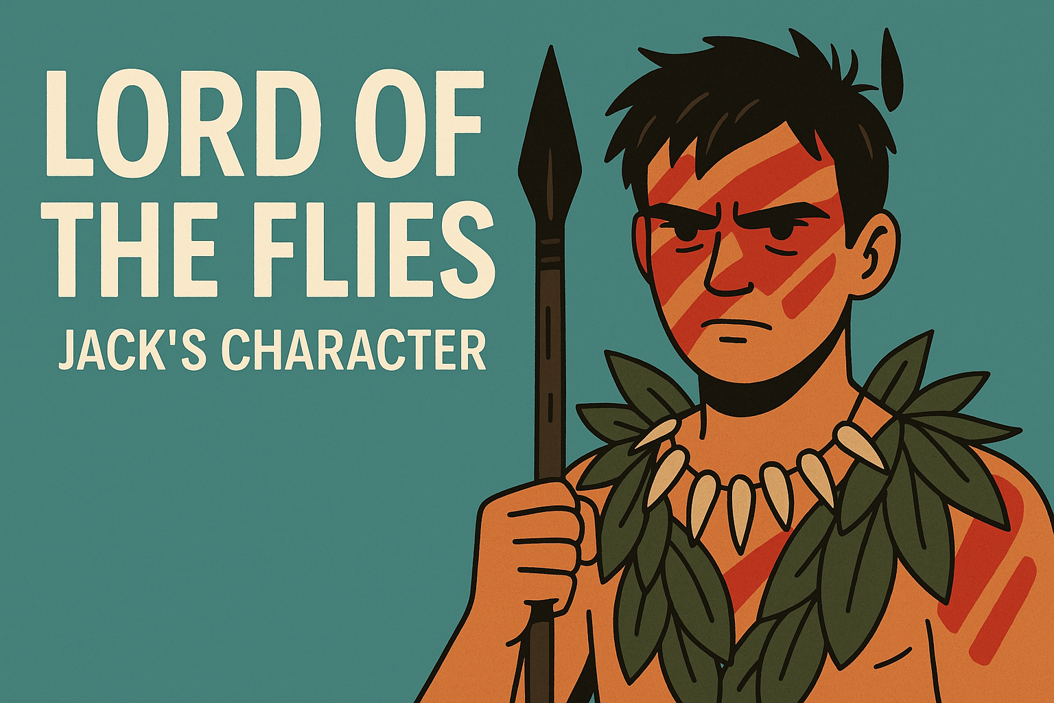 What Does Jack From Lord Of The Flies Look Like