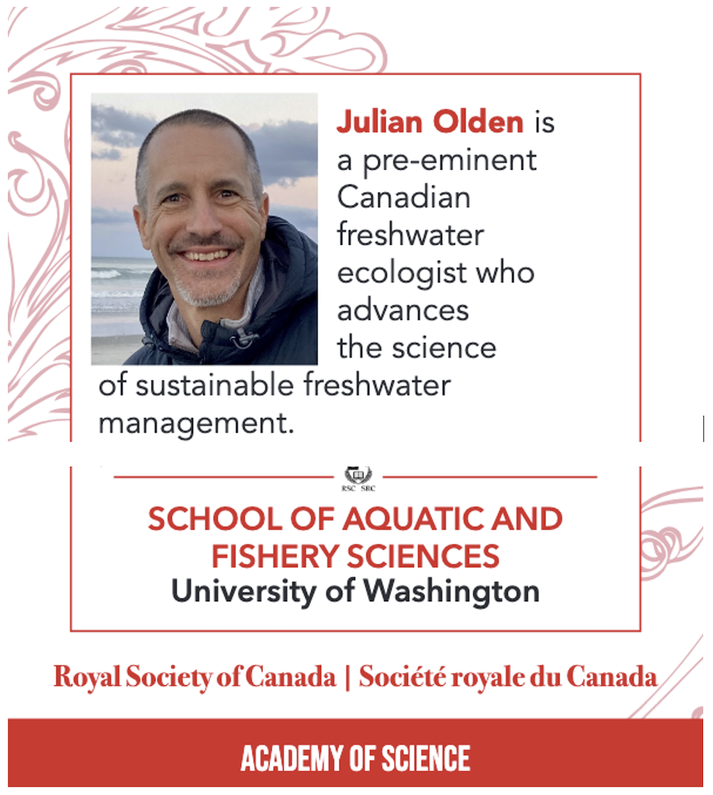 Julian elected into the Royal Society of Canada