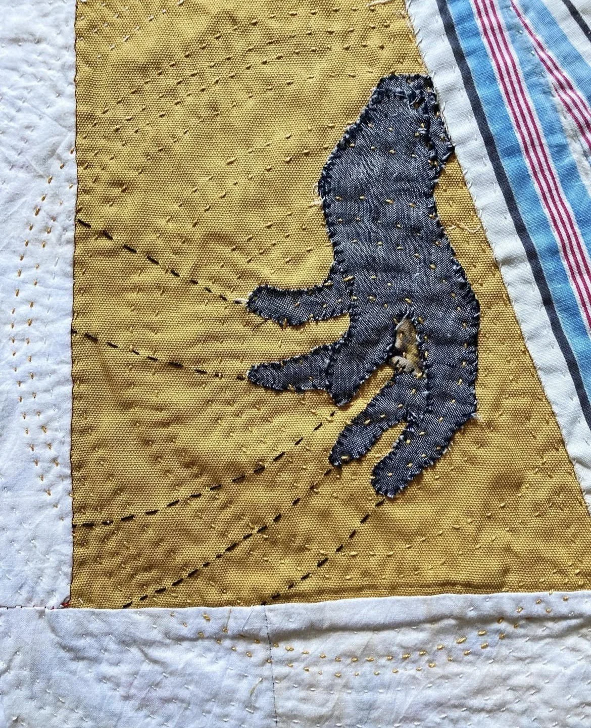 Textile Art and Hand Quilting 101 with Yarn Trash