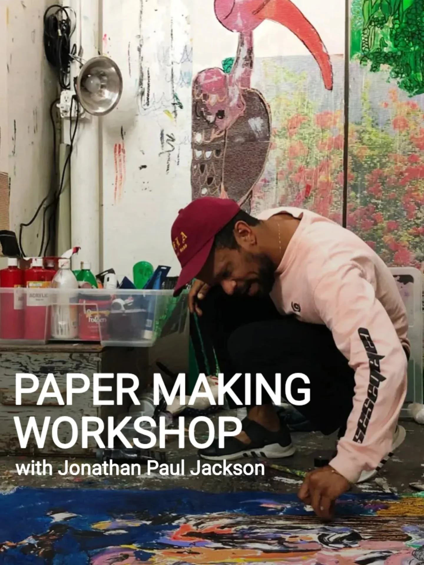 New Workshop : Paper Making with Johnathan Paul Jackson 📃✨

Do you have a craving to write, draw, craft, or sculpt with new materials and textures that feel uniquely yours? Would it be even better if you could create those materials with everyday &q