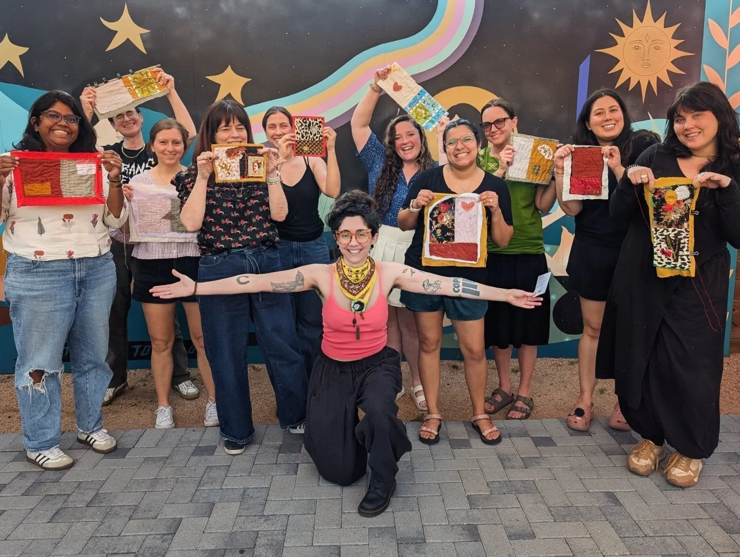 Textile 101 with @yarntrash was amazing! 

The afternoon was full of skill building, story-telling, and laughter as everyone learned alongside each other in our studio. It was magical to see how quickly people picked up on the craft, and how much the