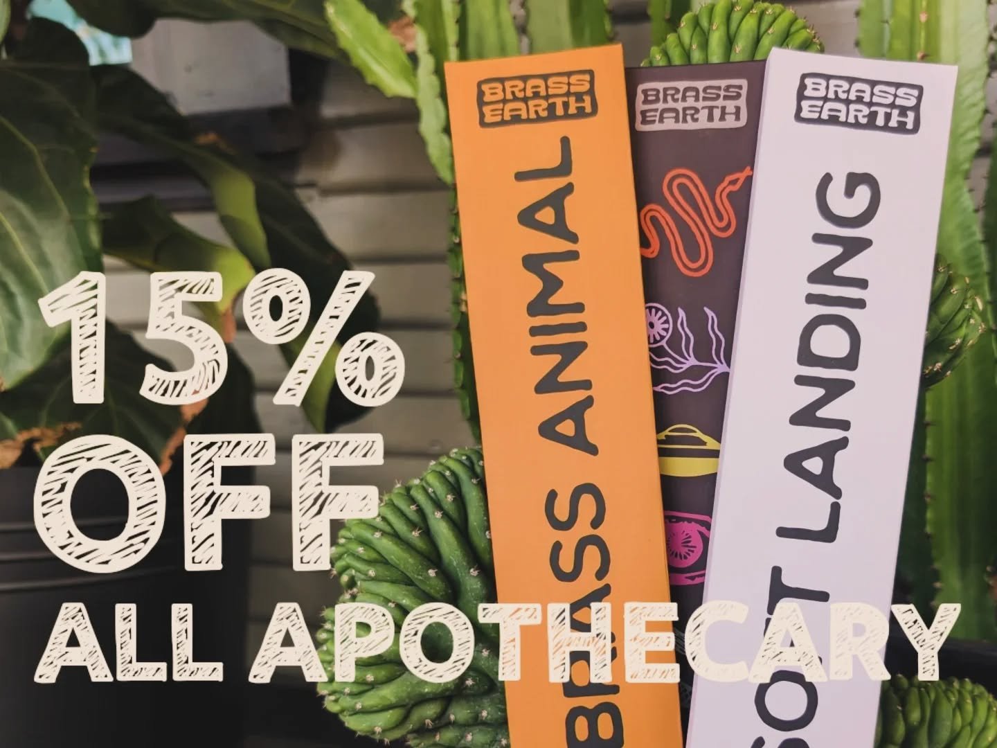 15% OFF ALL APOTHECARY ✨

From incense &amp; teas to thoughtfully crafted remedies &mdash; we offer a range of apothecary goods designed to support your body, mind, and daily rituals. Each item invites you to explore the practices, traditions, and st