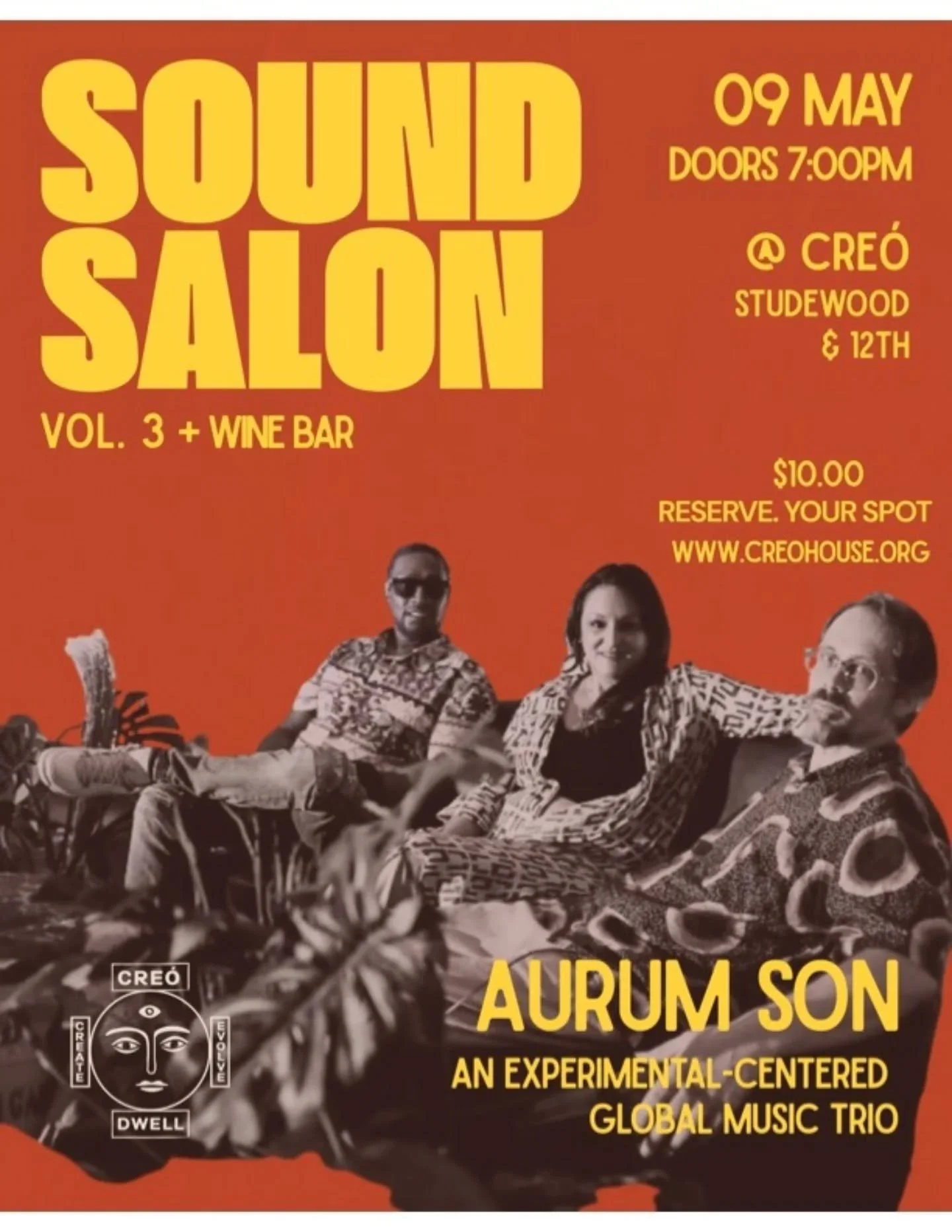 SOUND SALON VOL. 3 📢

Sound Salon is clearly something that works. Modeled after our own desire for more intimate and intentional listening experiences; it's an event that allows the audience to focus on the nuances and skill of the artists in front