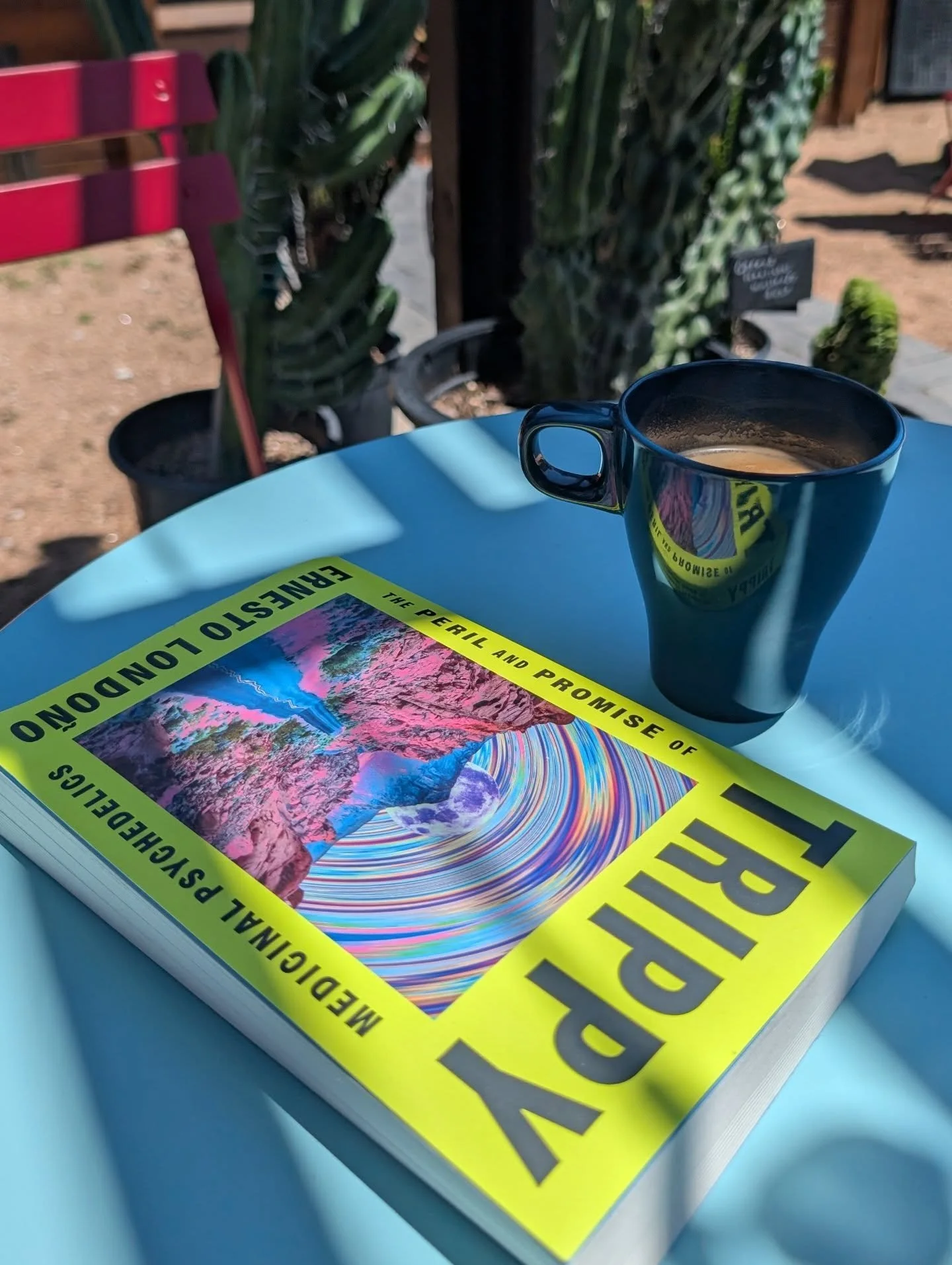 The weather is too good to stay inside! 🌞

It's a mandatory 'sit on a patio and read a book' day here at Cre&oacute;. We've got you covered on the patio, and books - all you've got to do is come through and hang out. 

Why not romanticize your after