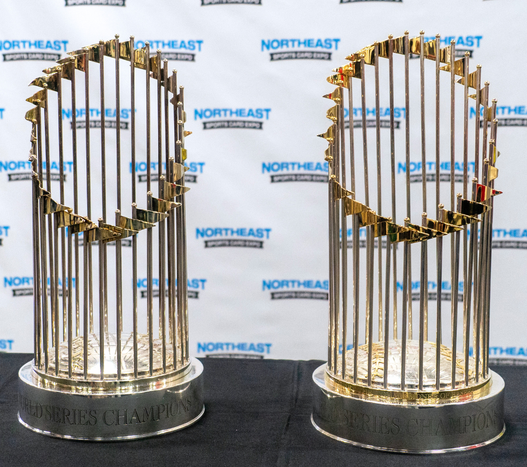 Red Sox World Series Trophies