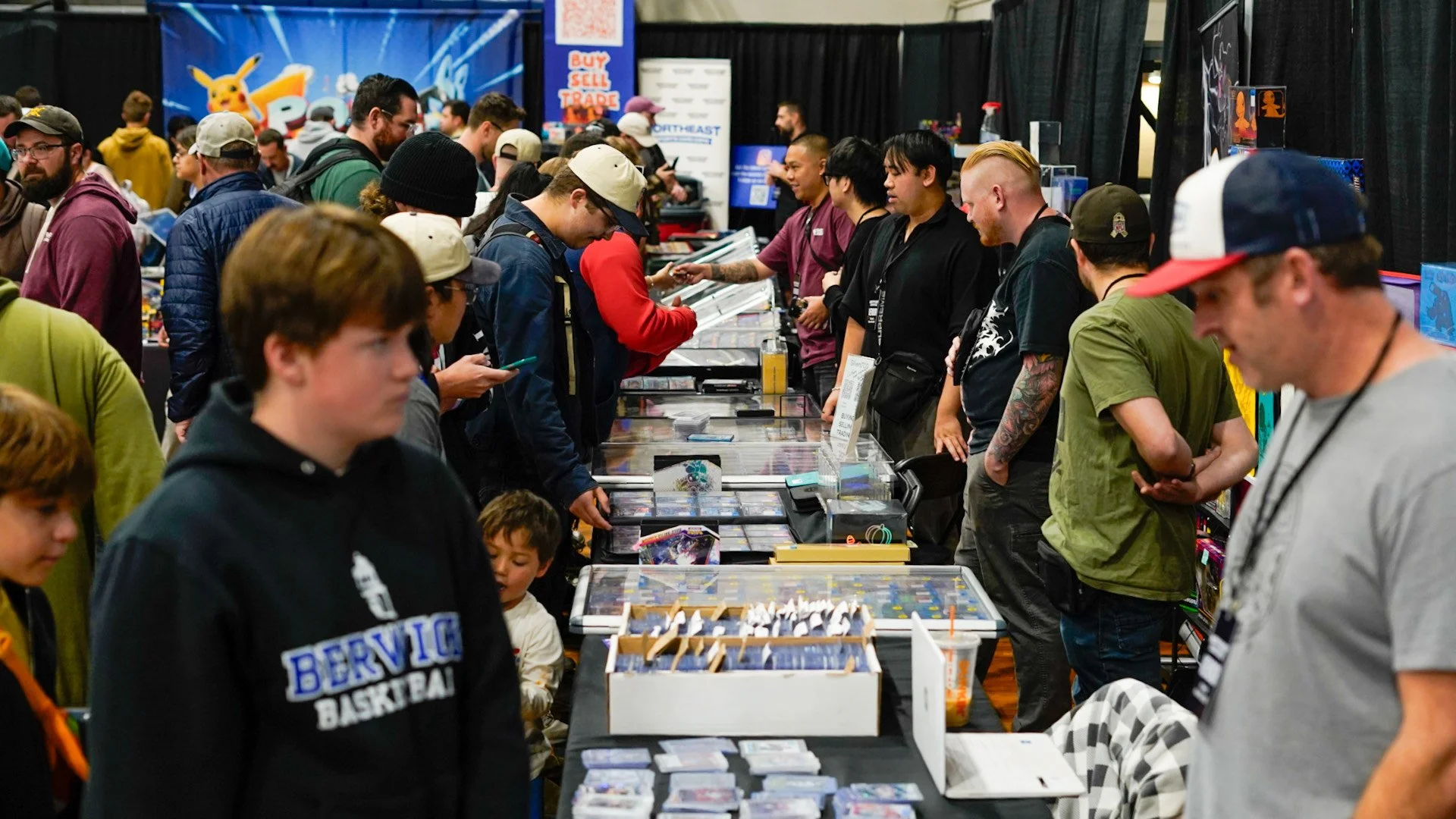 Attendees at the show.