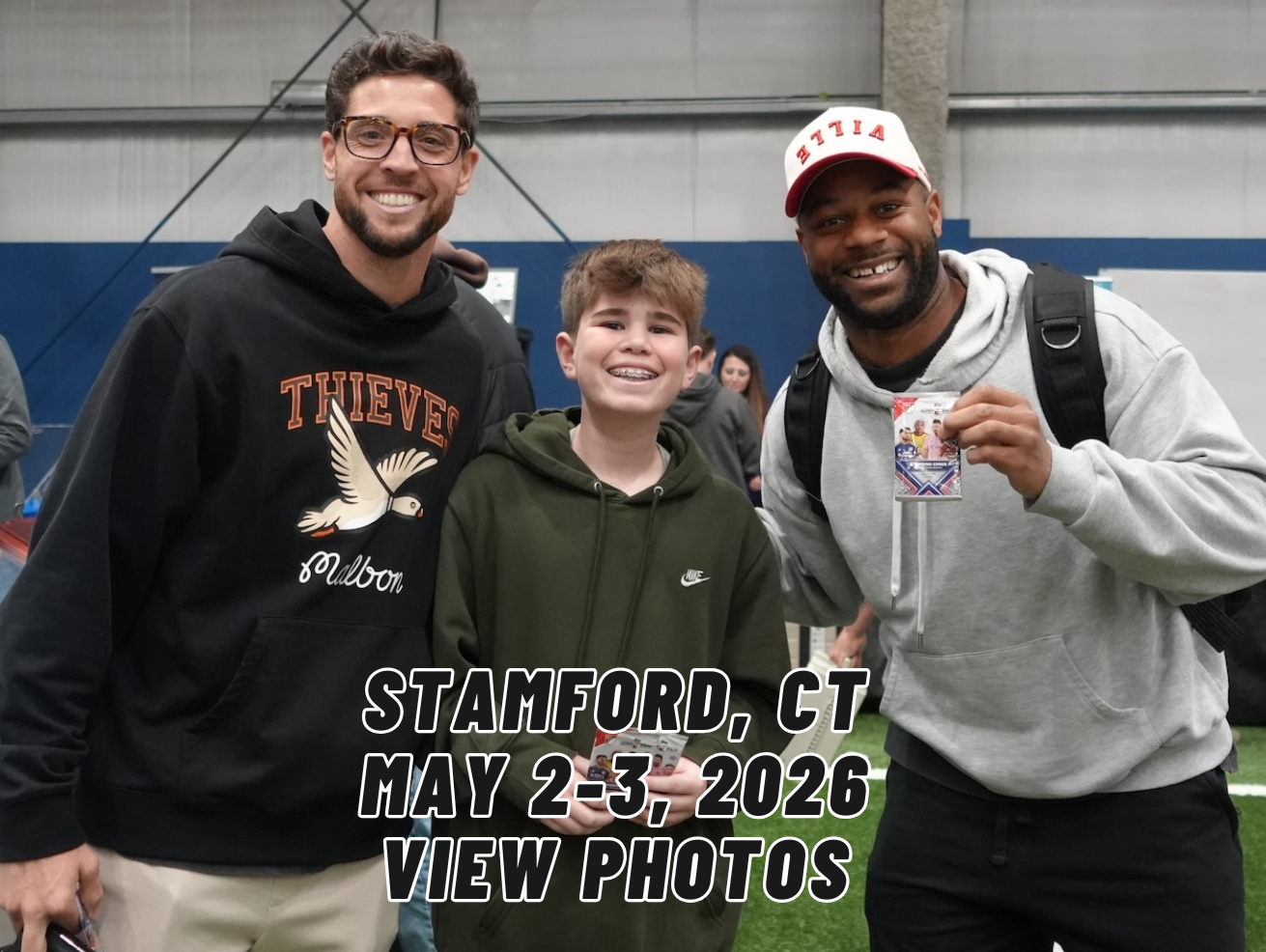Click above image to view photos from the Northeast Sports Card Expo in Stamford, CT on May 2-3, 2026.
