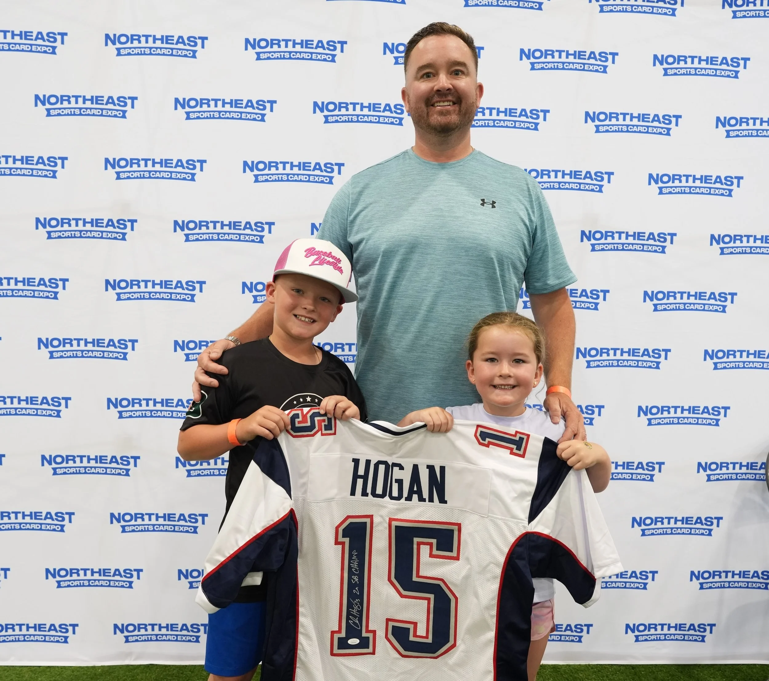 Raffle winners with their prize