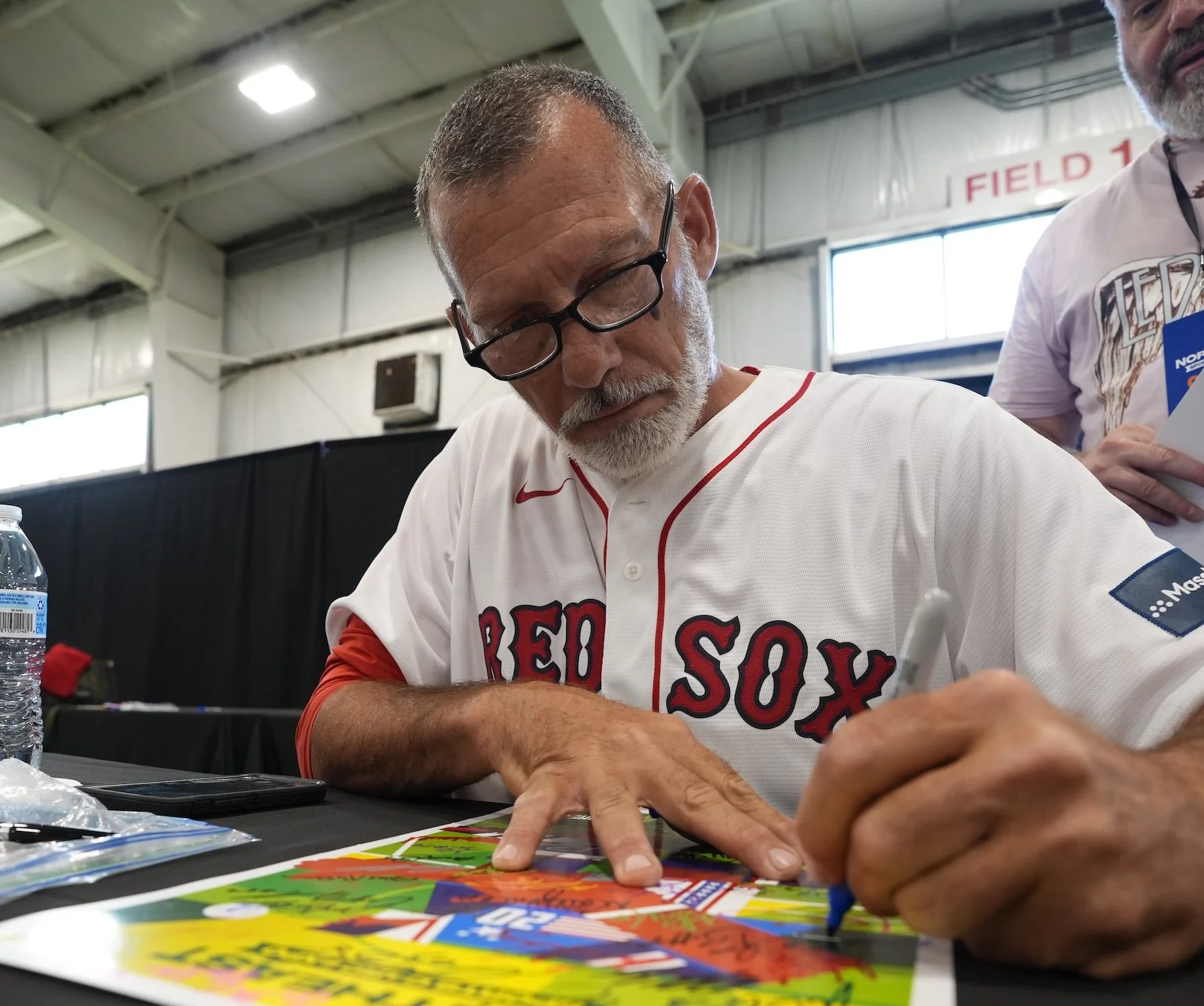 Former Red Sox player Mike Stenhouse