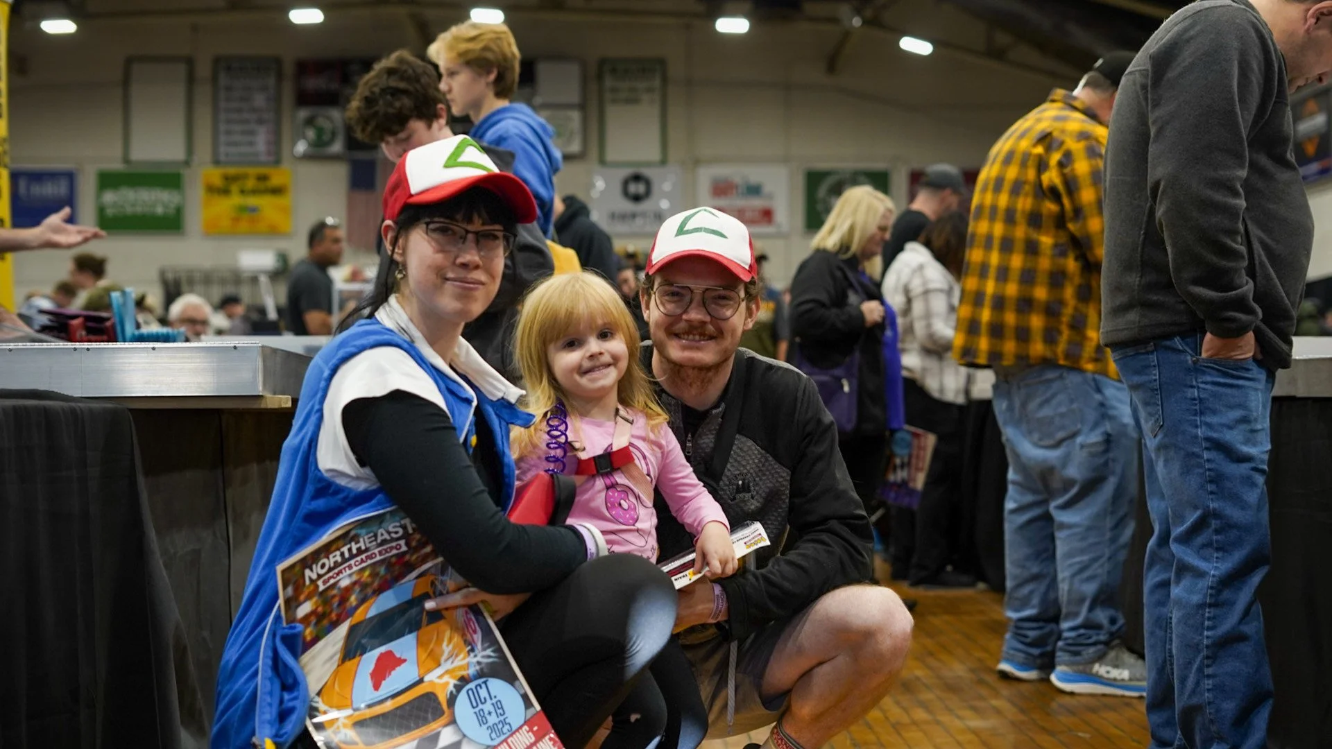 Attendees at the show.