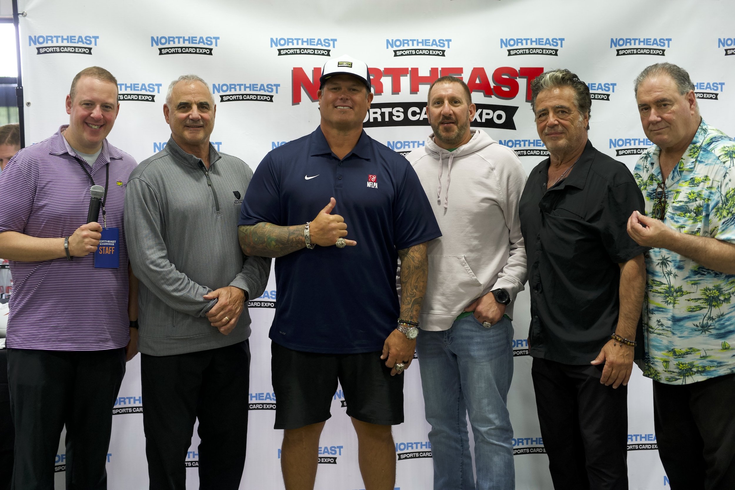 Mike "Sarge" Riley, Mark Kumpel, Lonie Paxton, Ken Walter, John Fiore, and Frank Santorelli