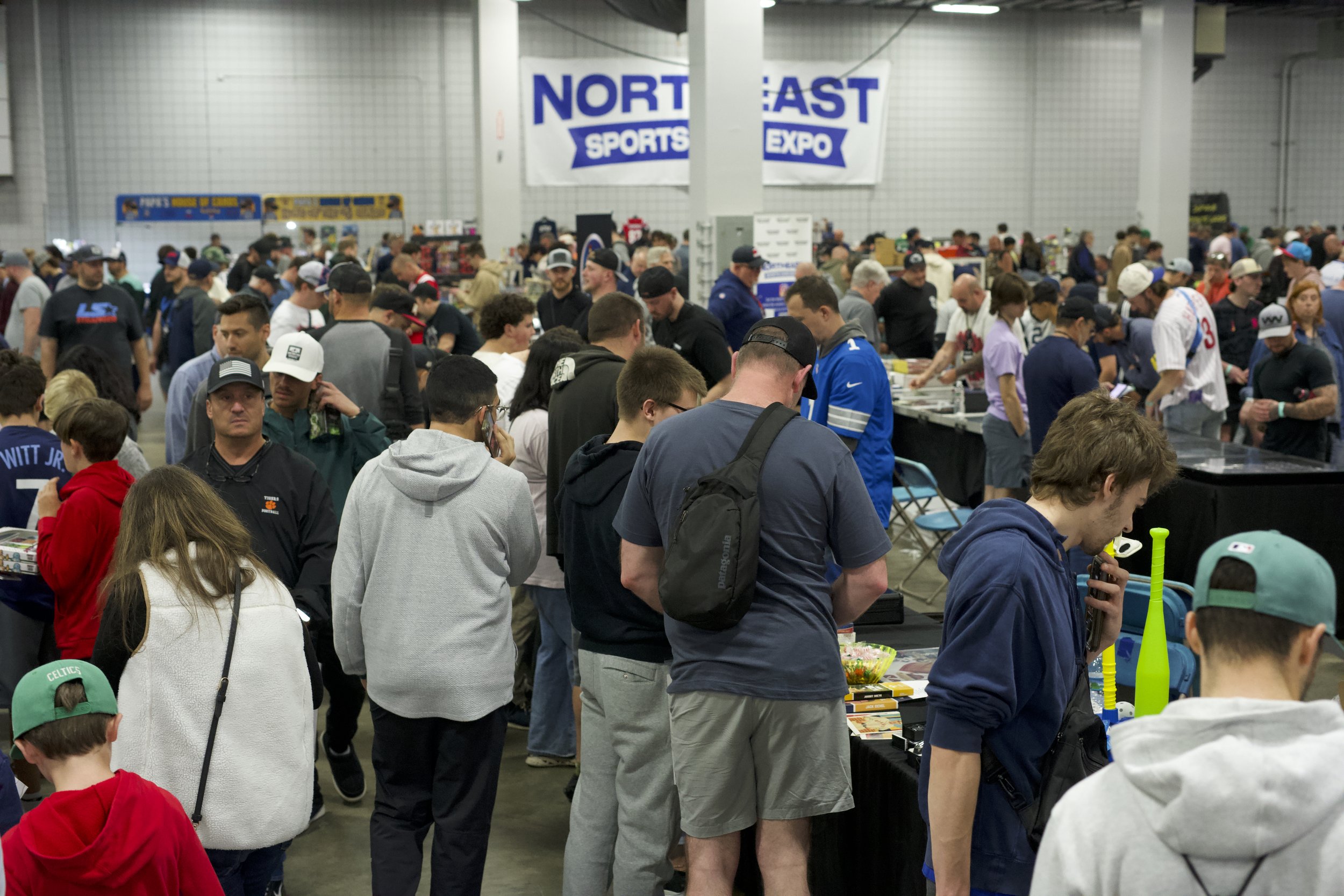 Attendees at the Northeast Sports Card Expo: Marlborough 2025.