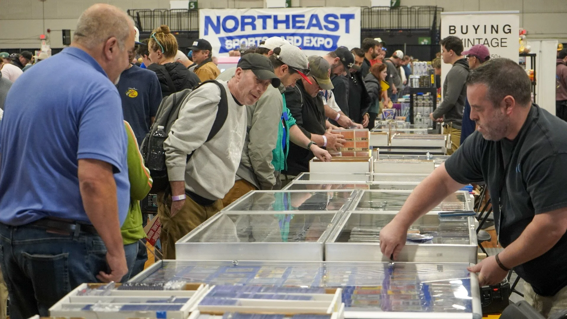 Attendees at the show.
