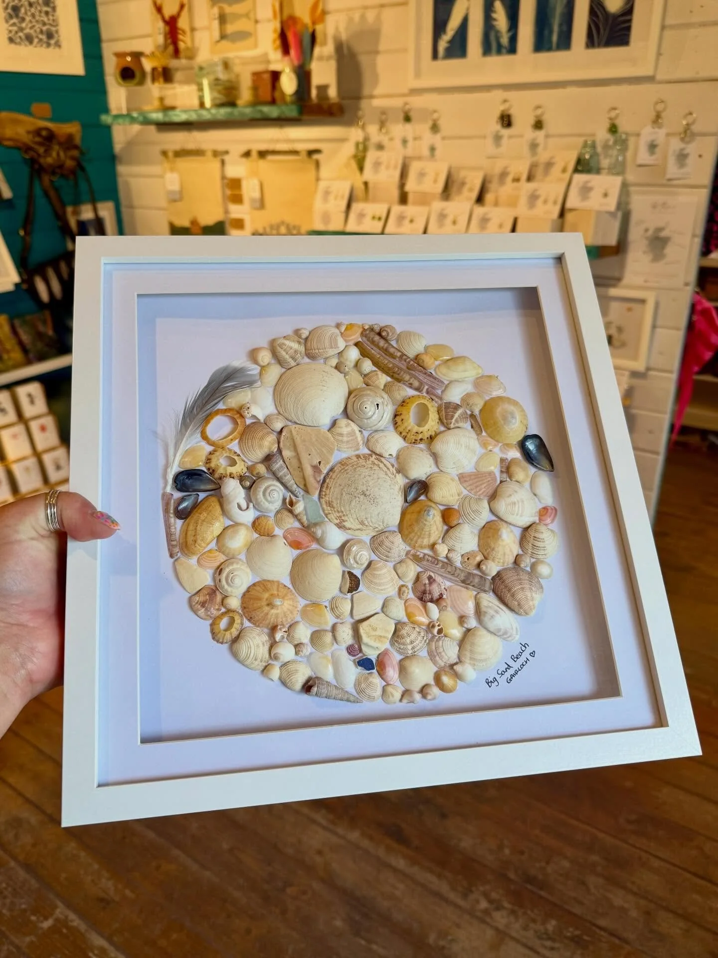 Latest batch of designs featuring Mellon Udrigle Beach and Big Sand Beach available at @friendsofhighlandtidedesigns now&hellip; 🩵