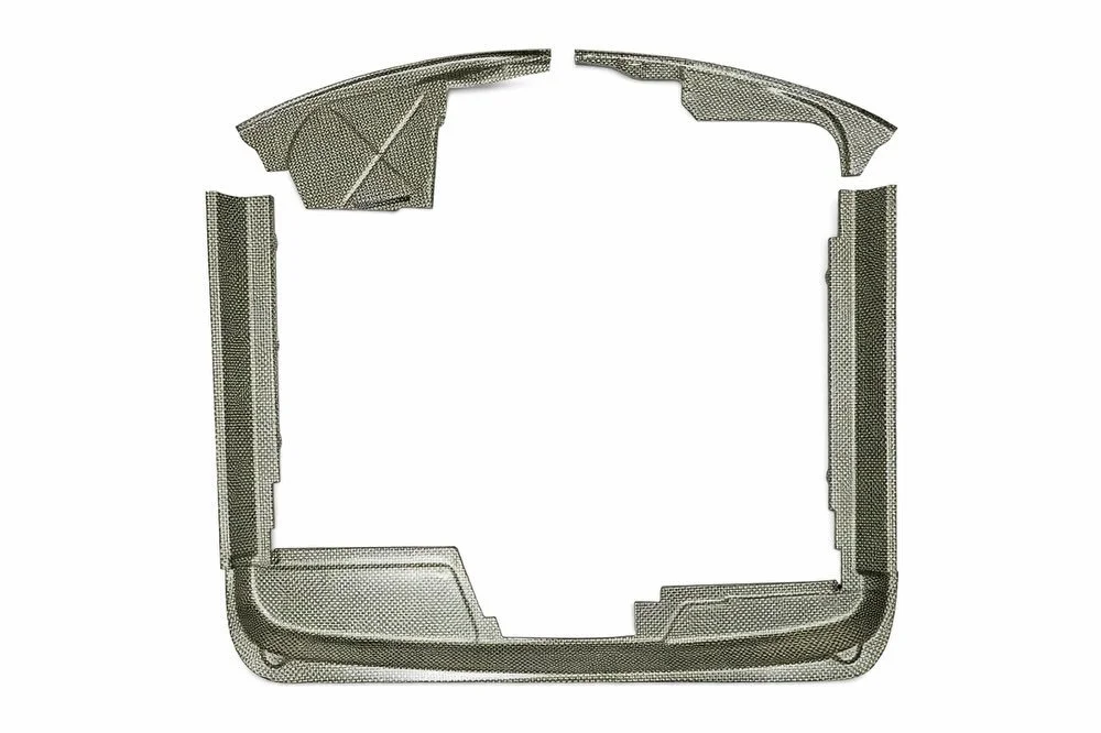 Carbon/kevlar or 100% carbon 911 tinware sets. We also make them for 964/993 along with fan shrouds.