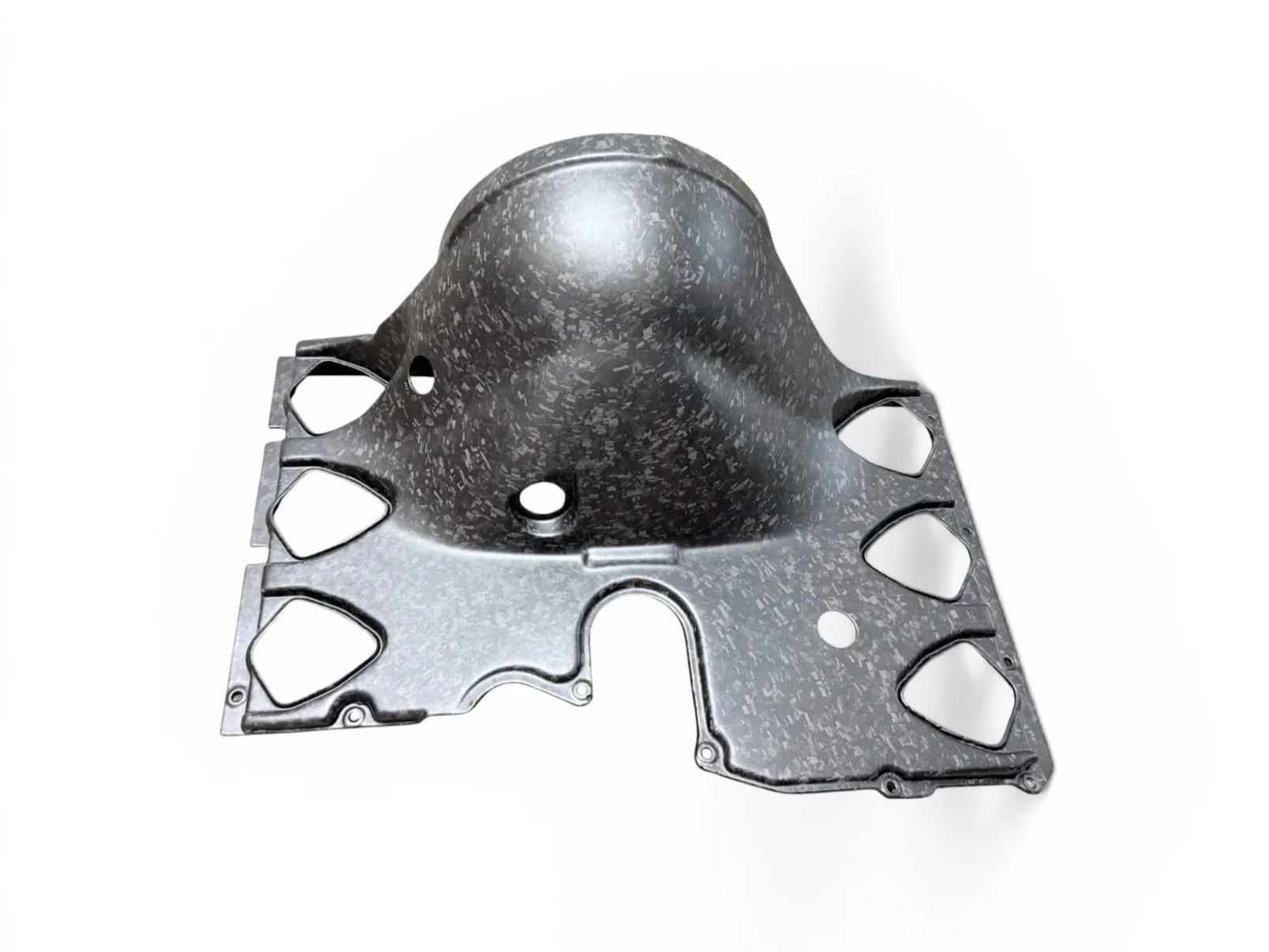 964 Fan Shroud with Integrated Heater Block Off