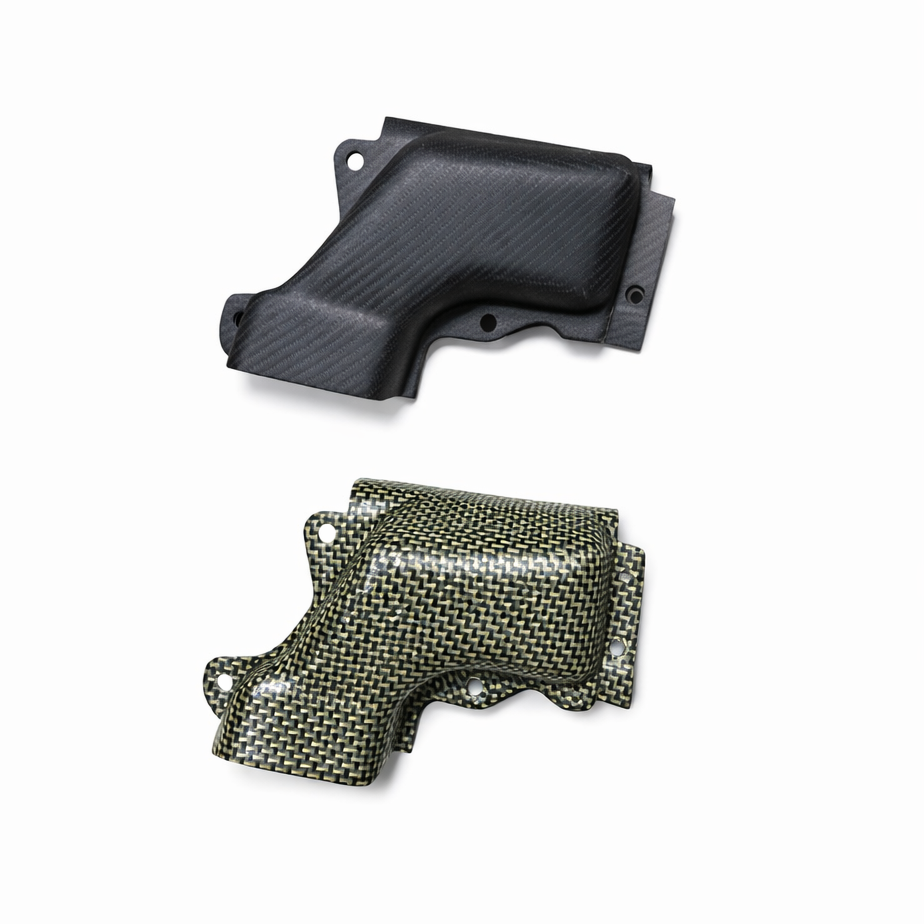 911 Carbon Oil Cooler Cover