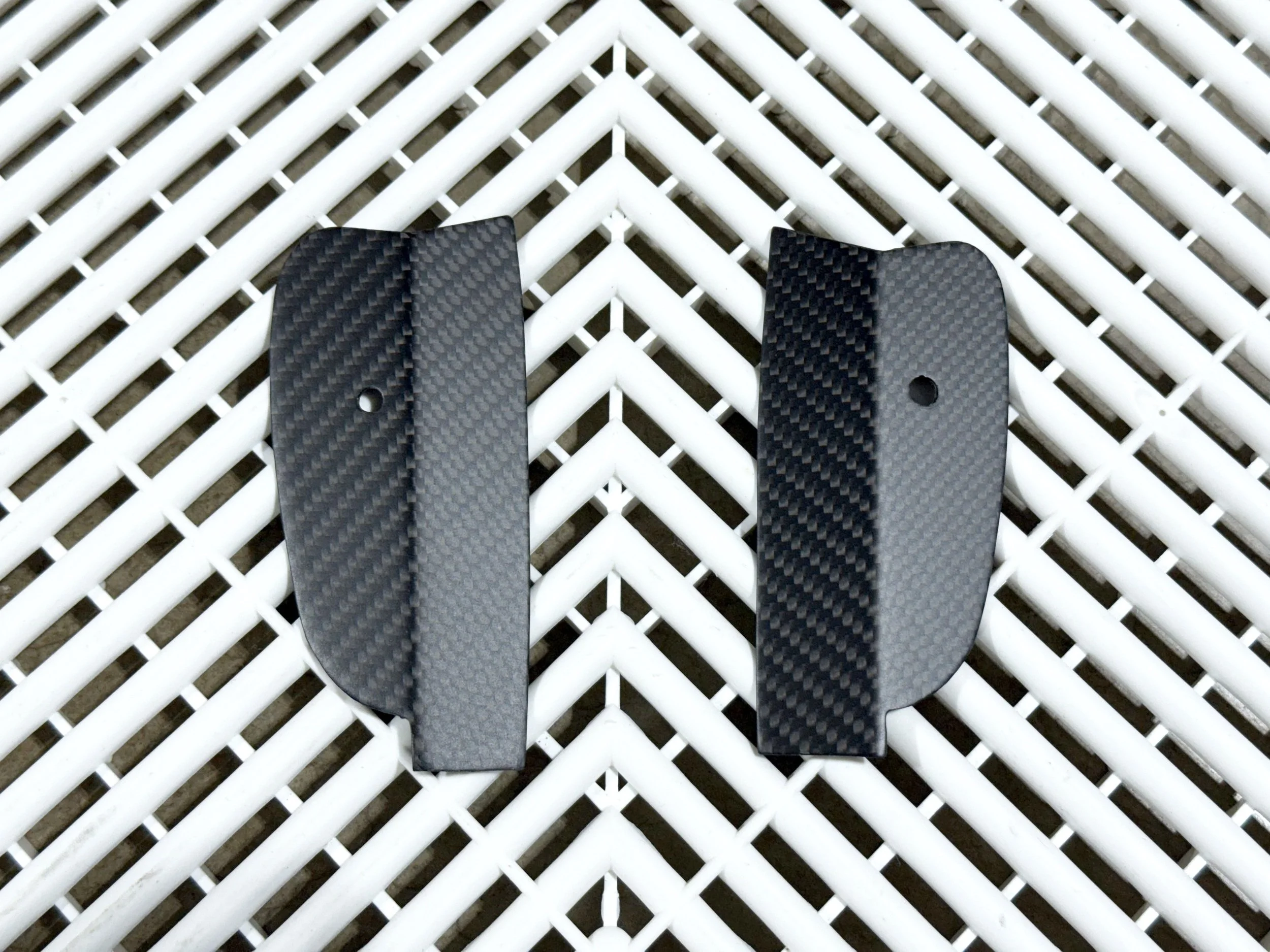 Carbon Door Card Top End Caps