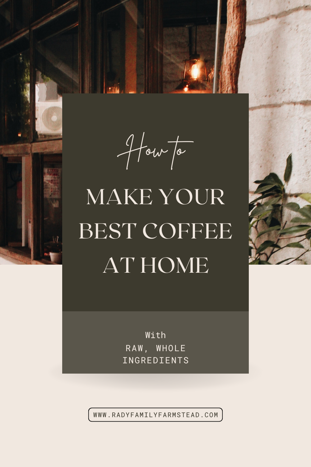 A Better Morning Coffee for the Mama Who Gives So Much