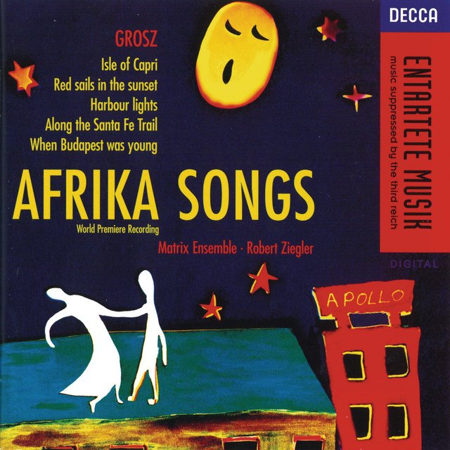 Wilhelm Grosz - Afrika Songs
