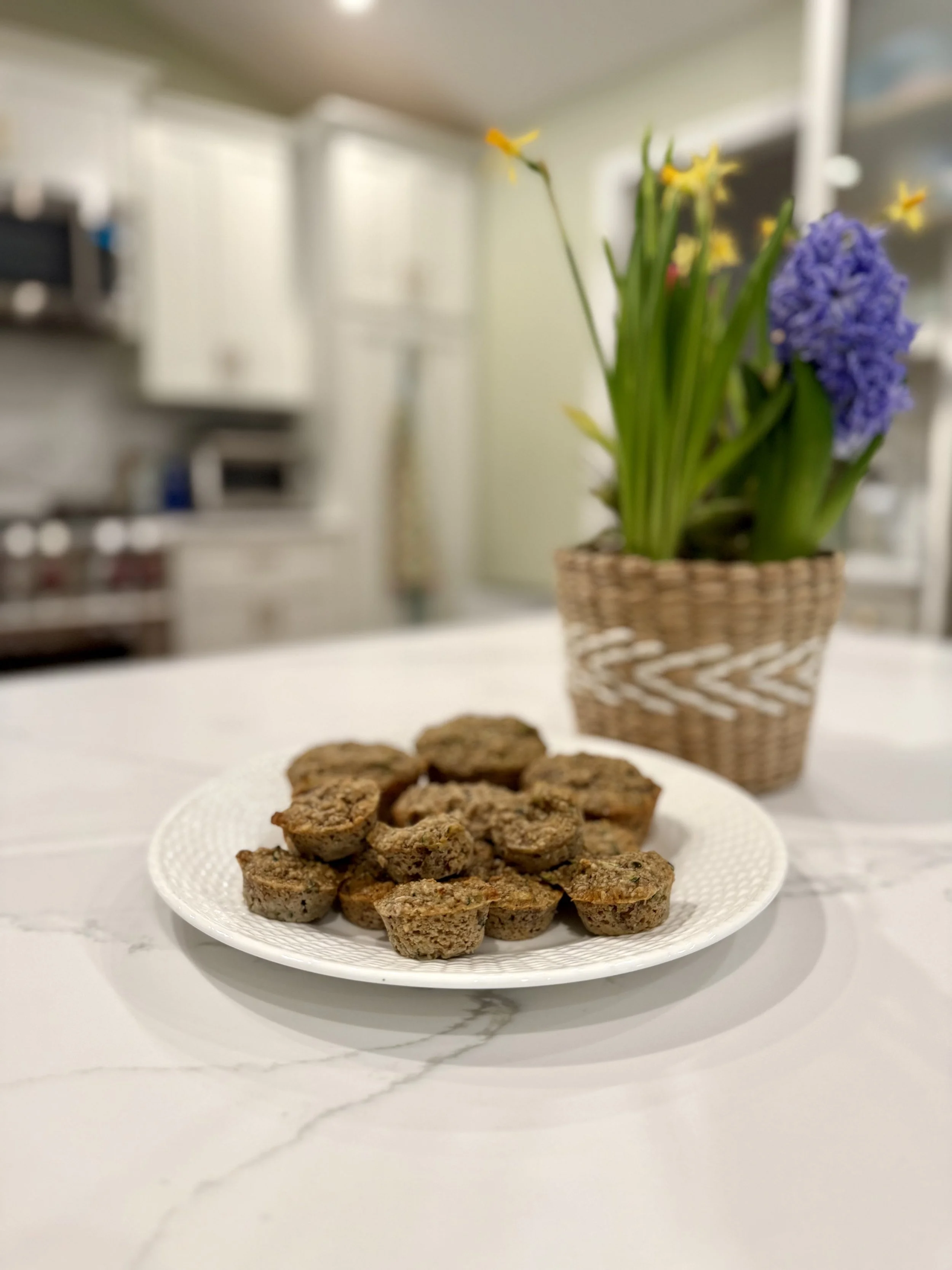 Healthy Banana Zucchini Muffins