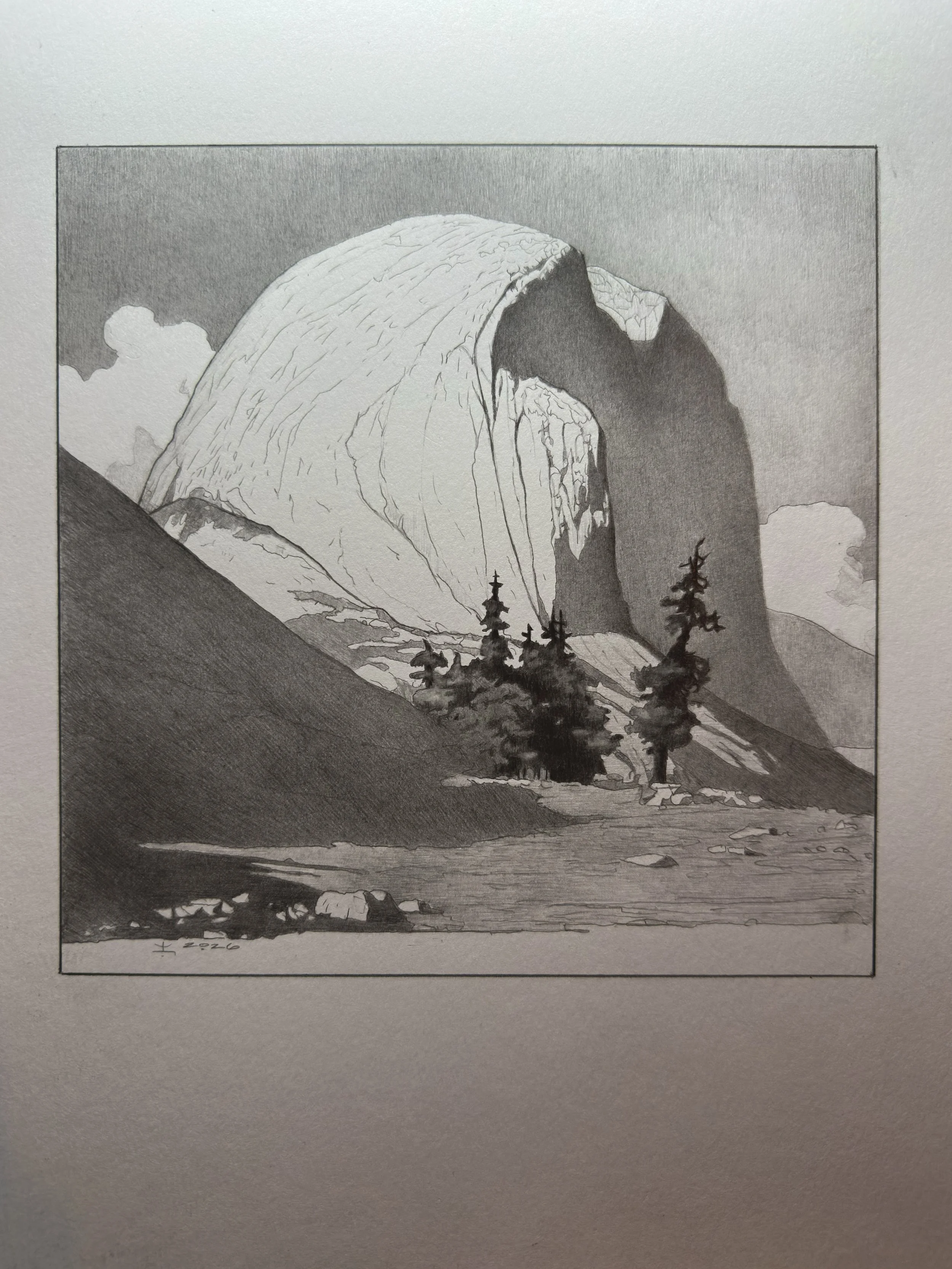 Rathnurith.
Graphite on paper.
2026.