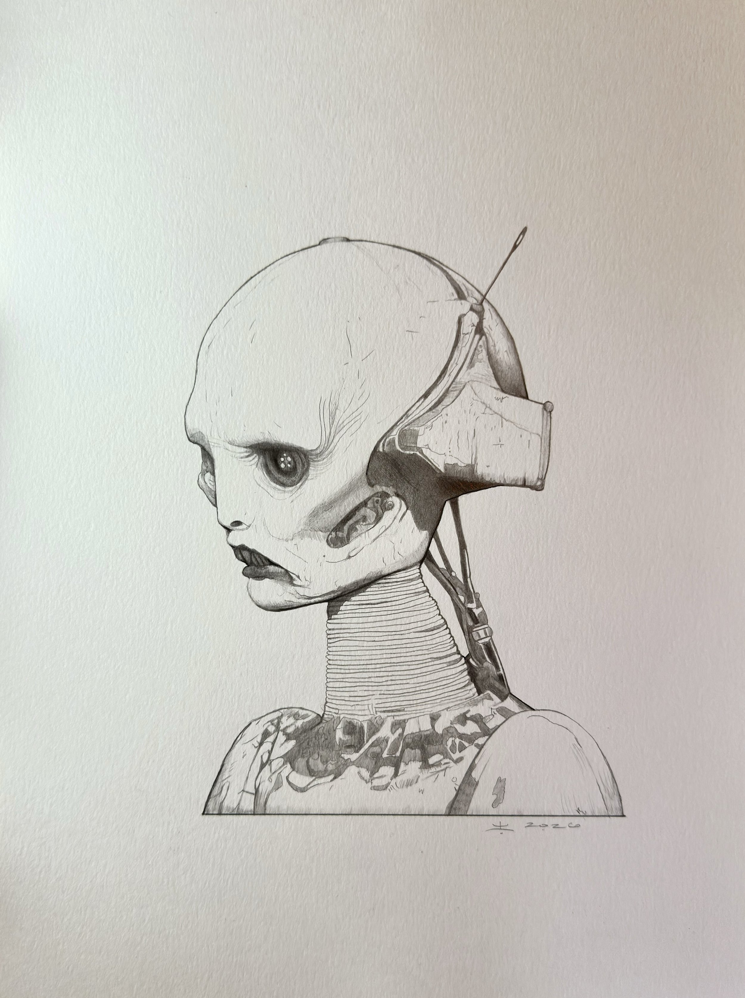 CCCLVIII.
Graphite on paper.
2026.