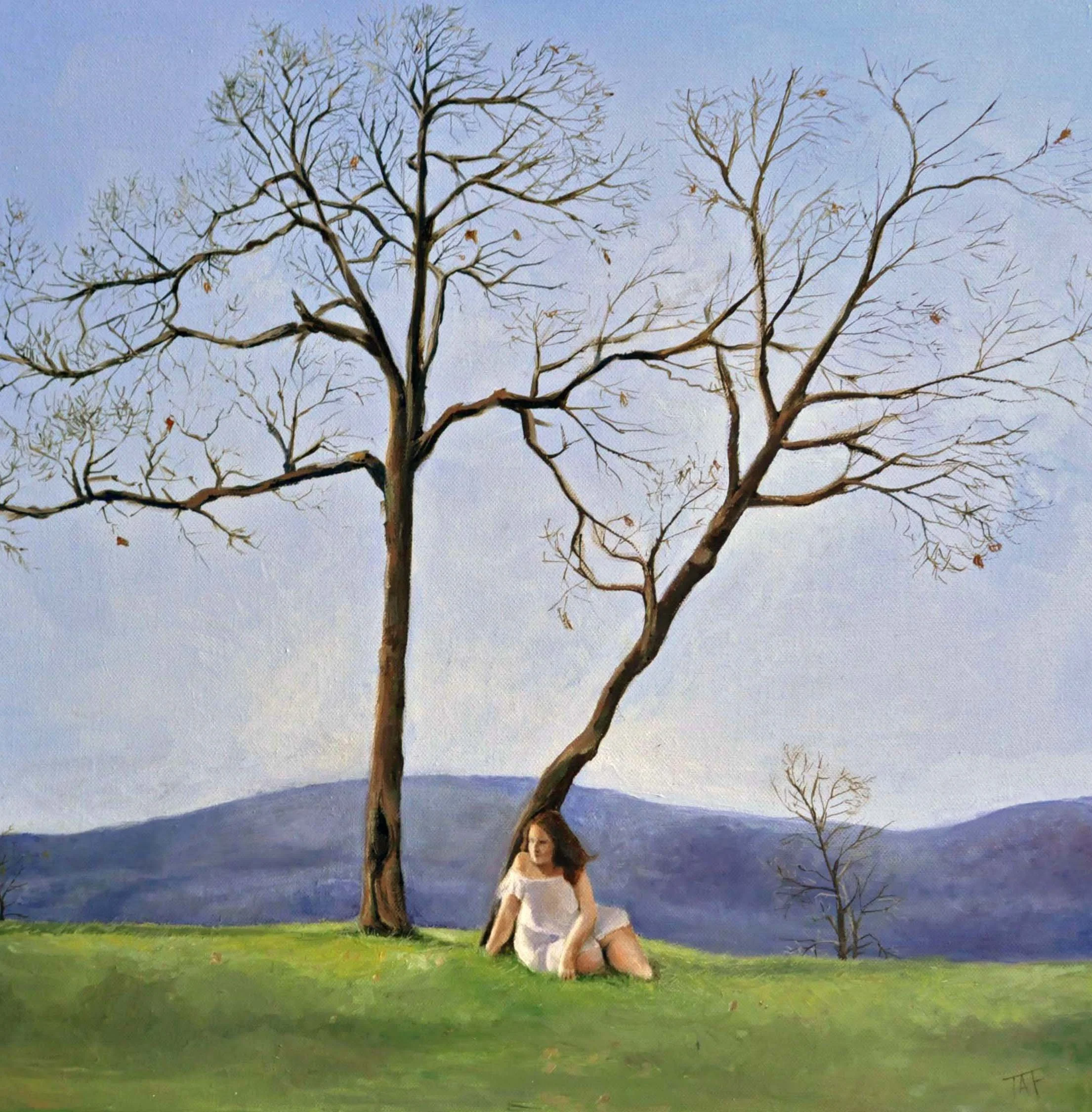 Self Portrait (Trees on Heights)