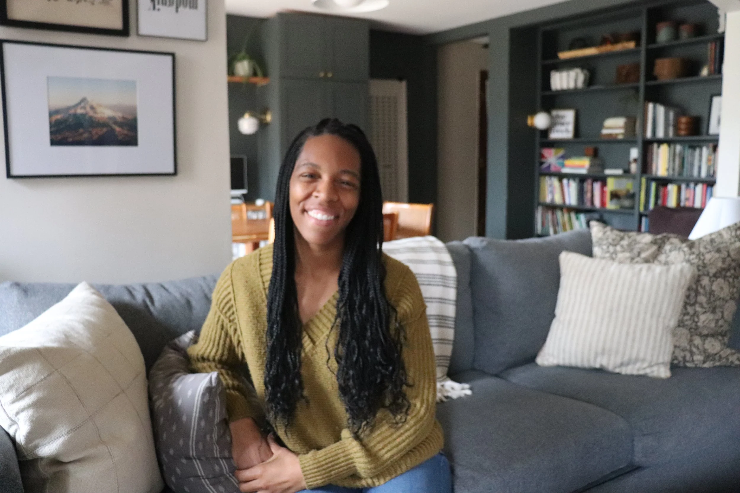 Living Room Tour of the Cottage at Philo 