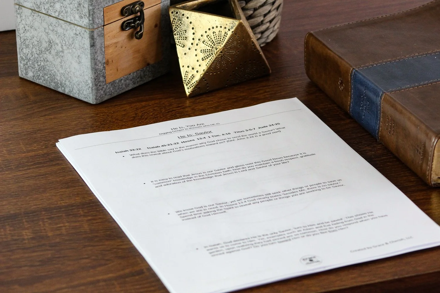 Confident Because She Trusts Her Maker Guide