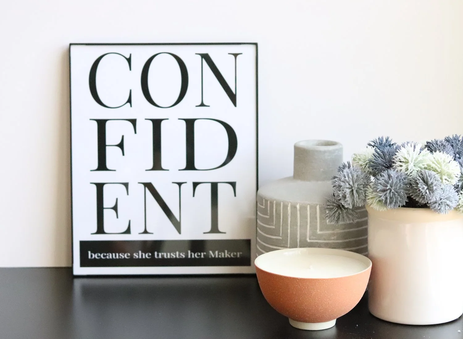 Confident Because She Trusts Her Maker Guide