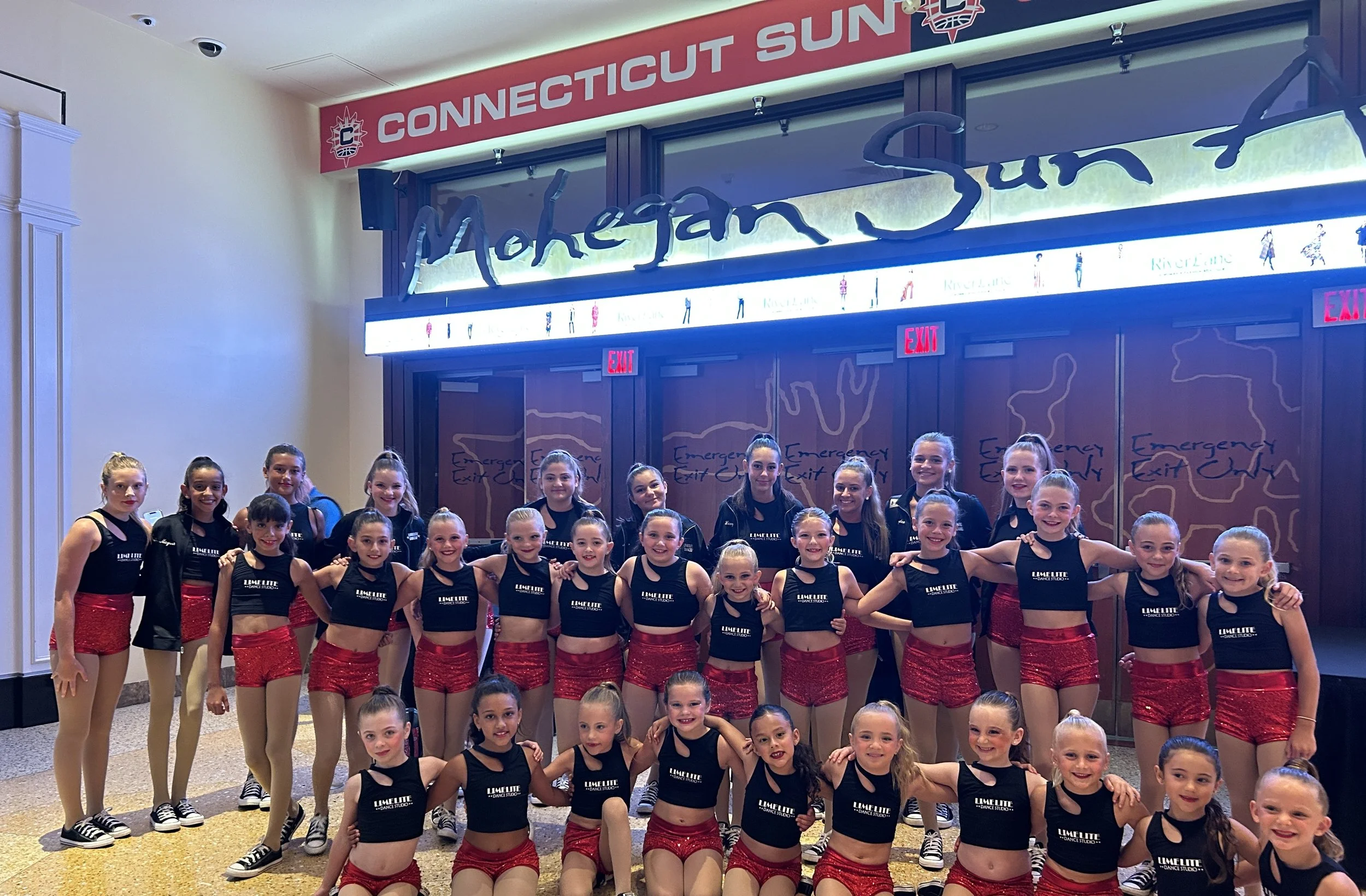 Dance Team Performs for WNBA Connecticut Sun Game 