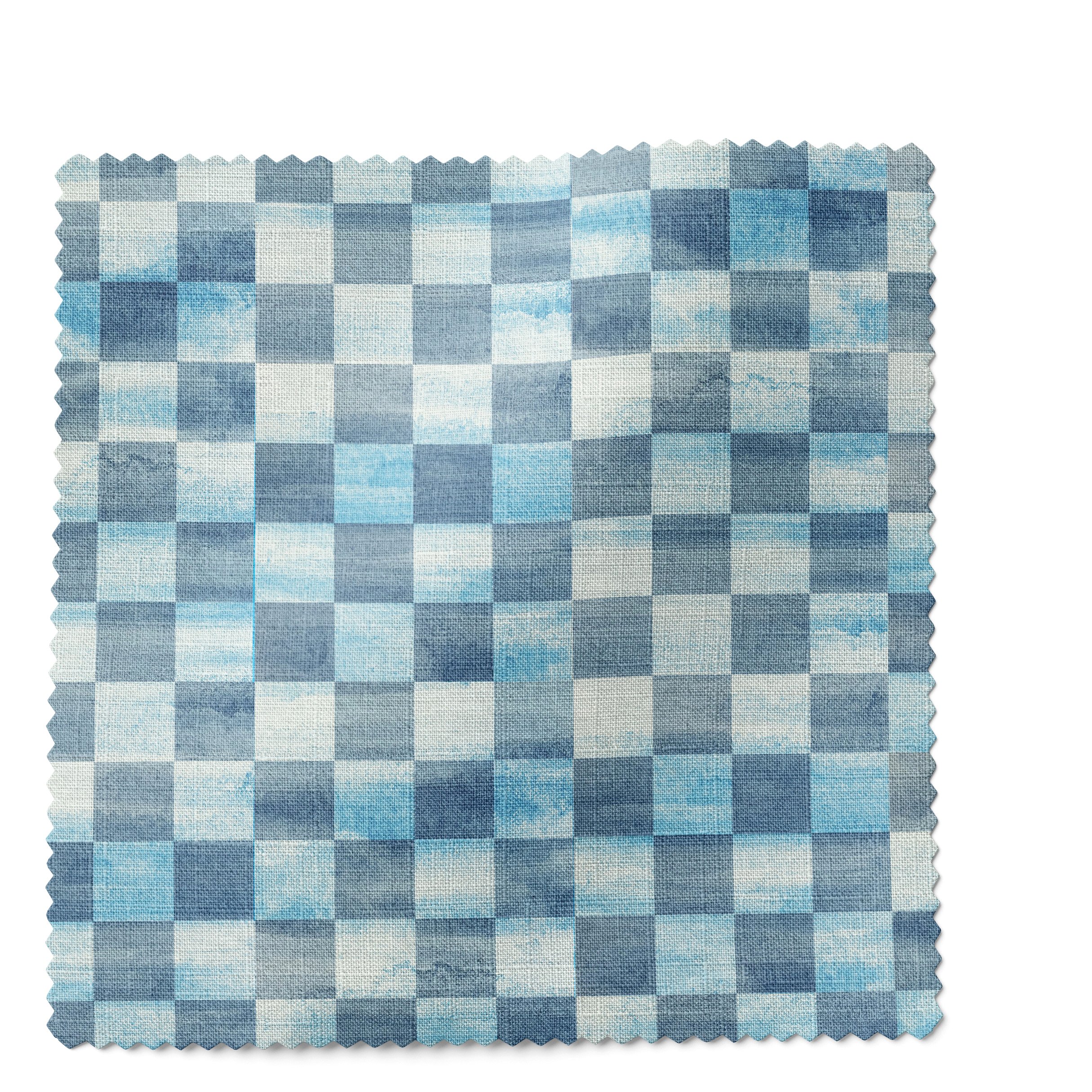 Watercolor Checkerboard | Ocean