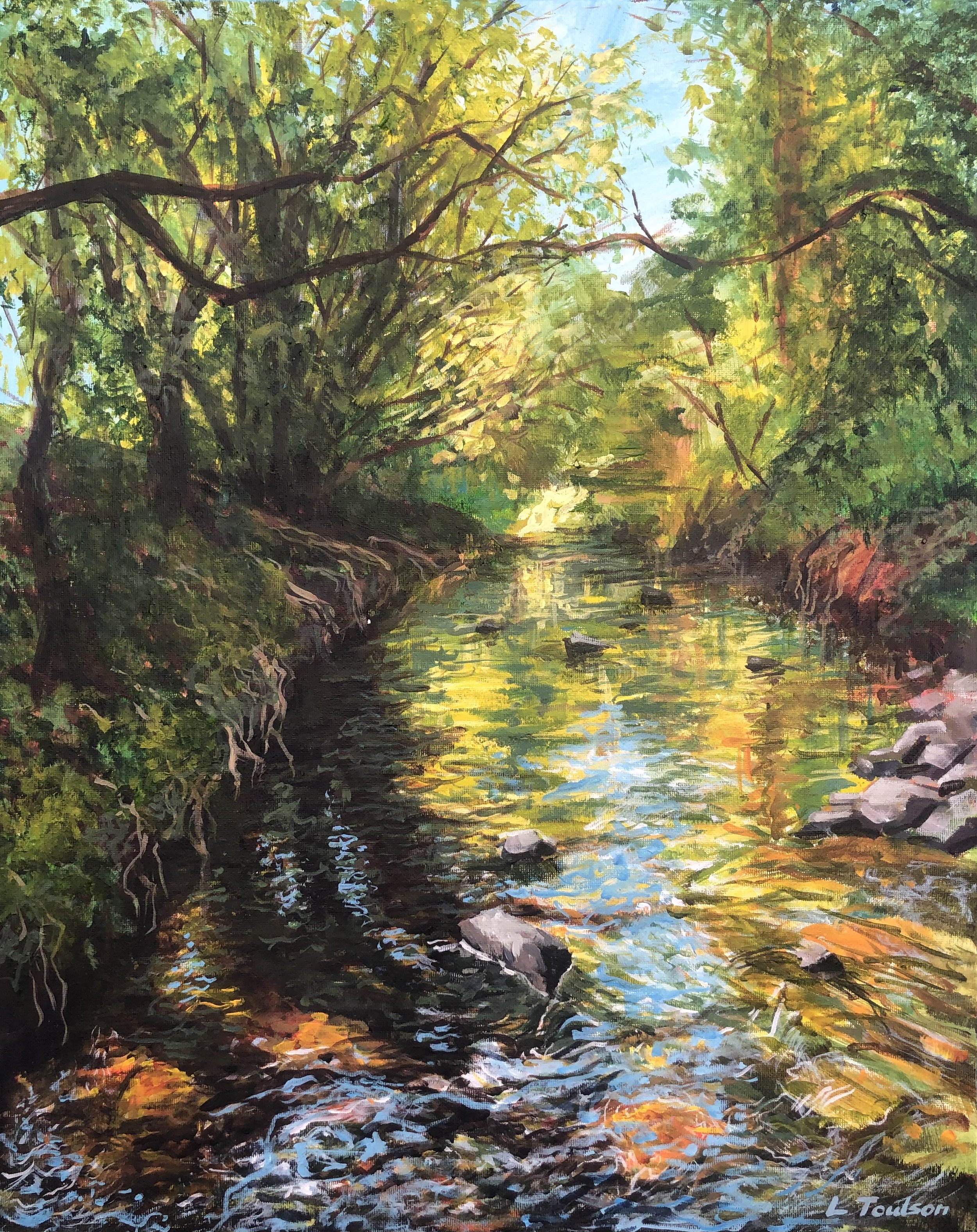 Hogsmill Stream
SOLD.
PRINTS AVAILABLE