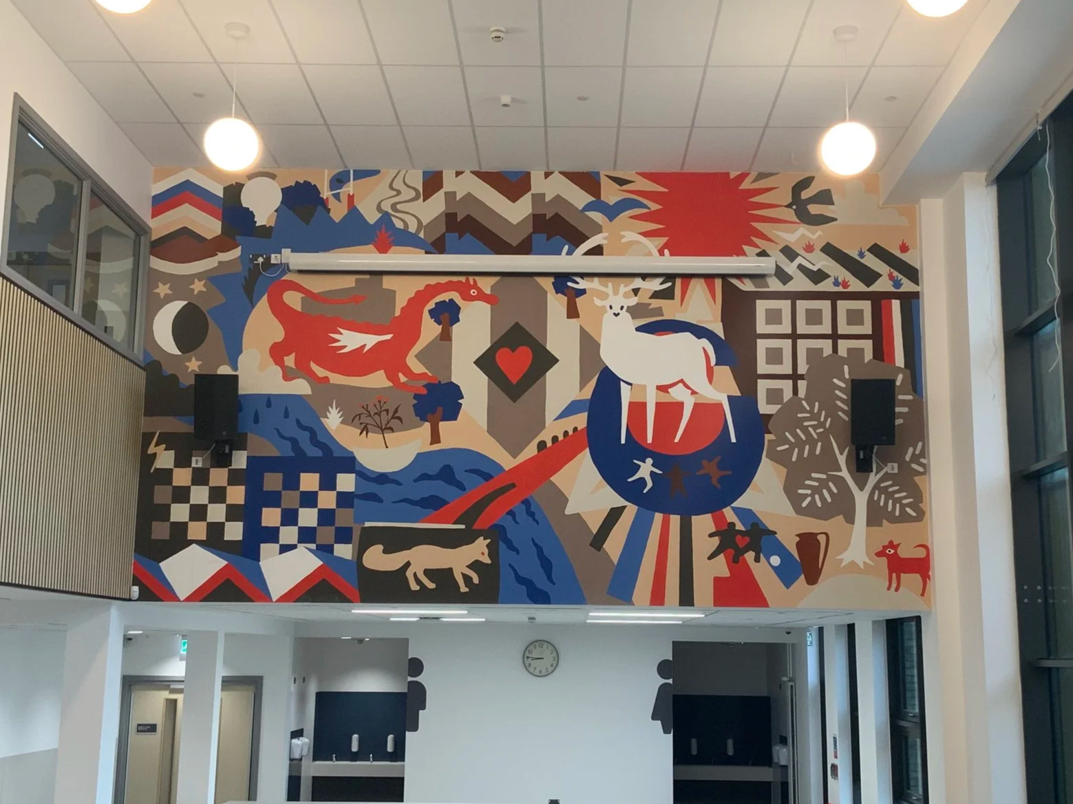 Fairwater Campus Murals