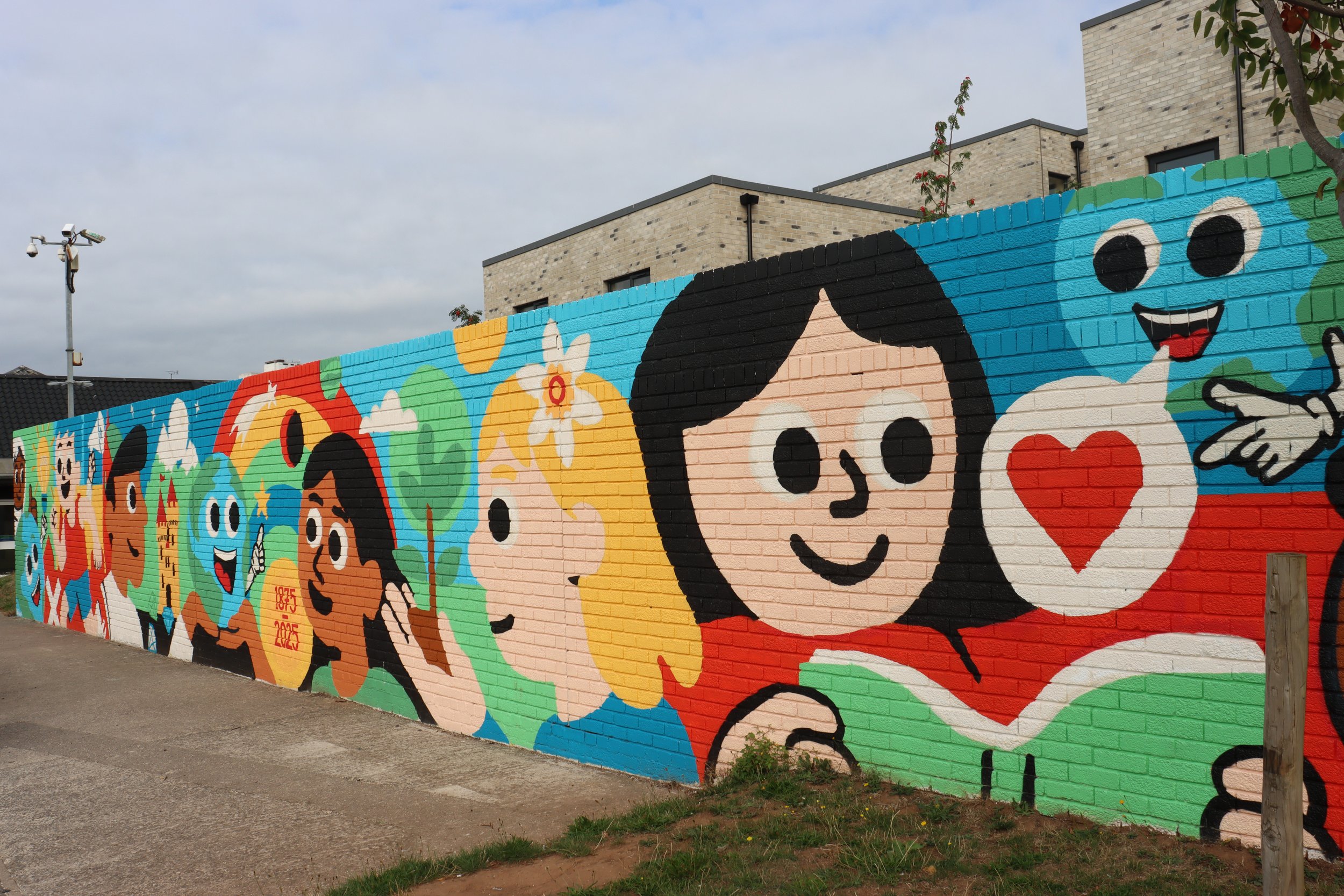 Adamsdown Primary Mural Detail