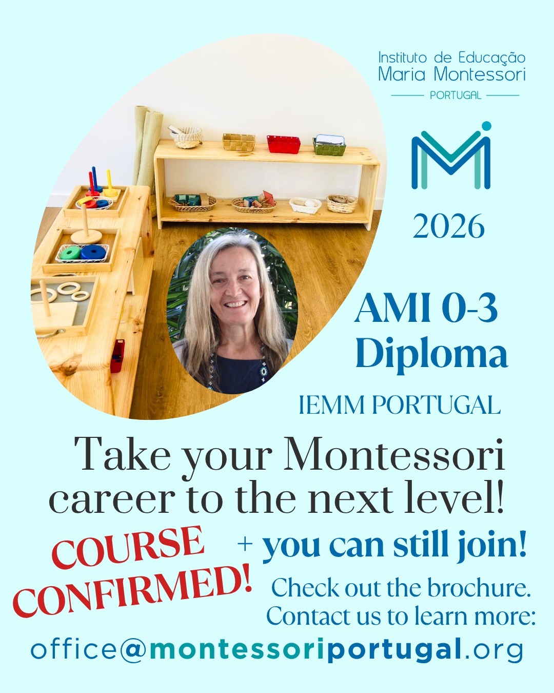 AMI 0-3 Diploma CONFIRMED! May 2026