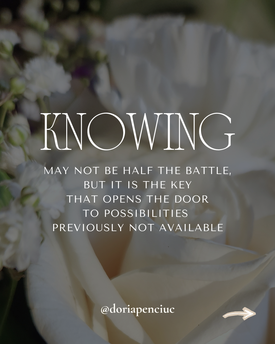 The key that opens the door to unforeseen possibilities