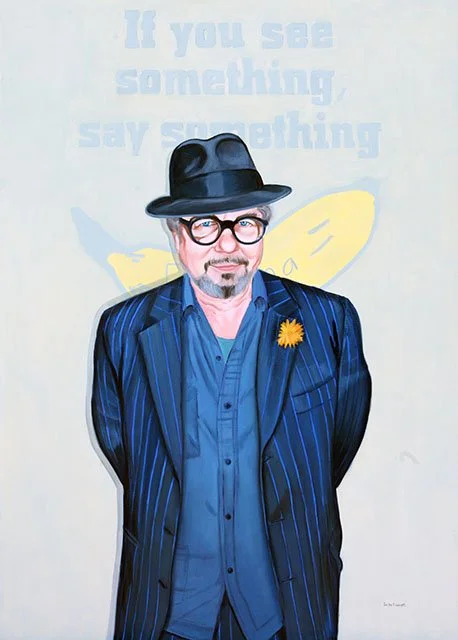 Bob Holman, 2012, Oil, 60” x 43”