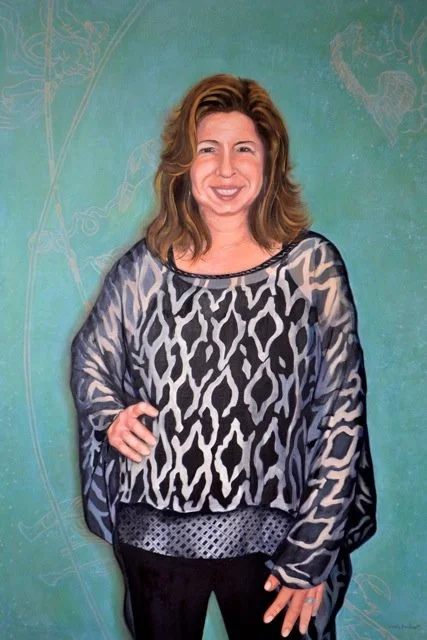 Anne Pasternak, 2012, Oil, 60” x 40”