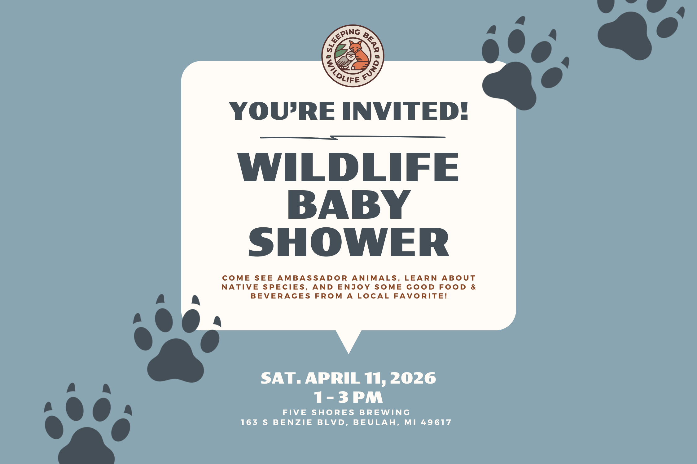 Wildlife Baby Shower