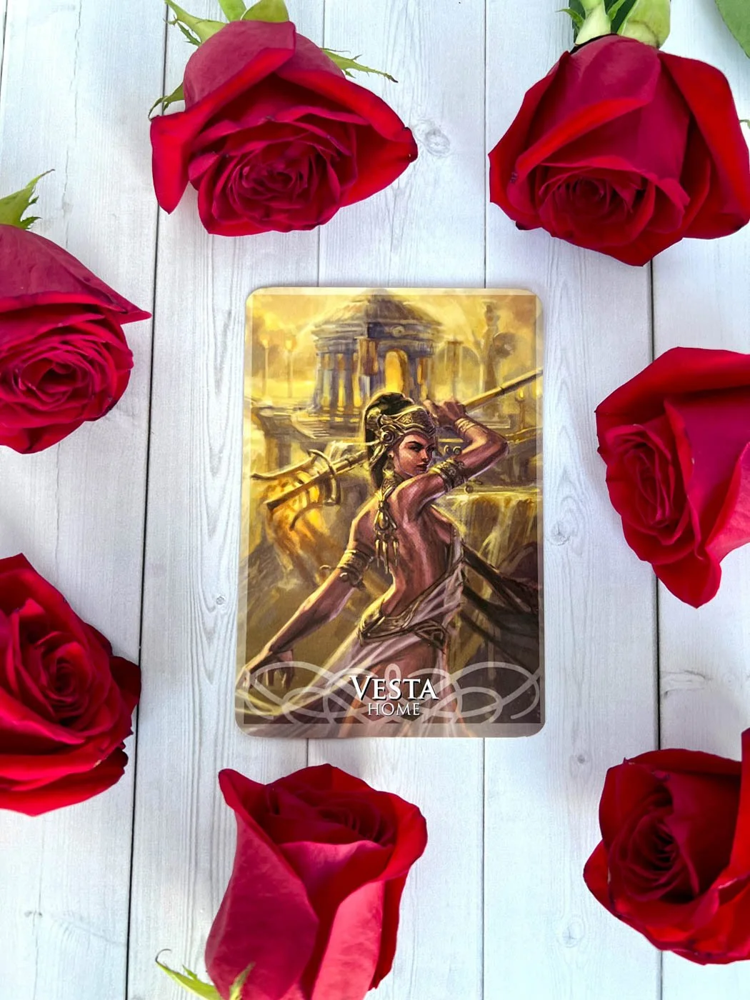 goddess vesta oracle card