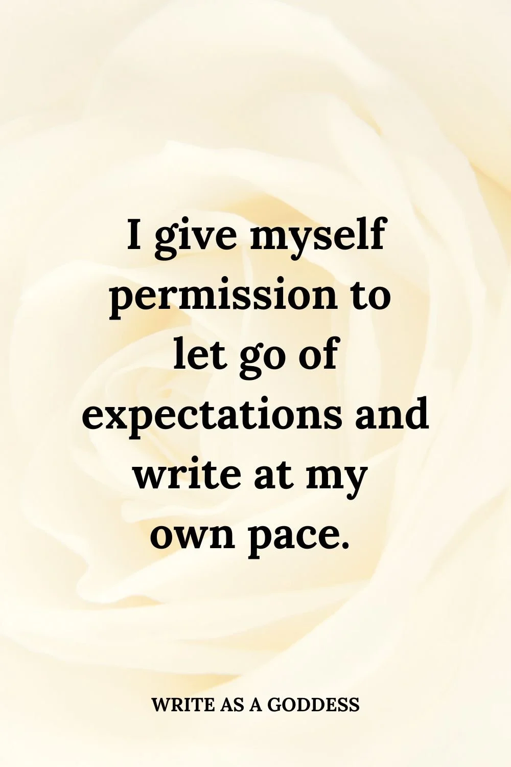positive writing affirmation