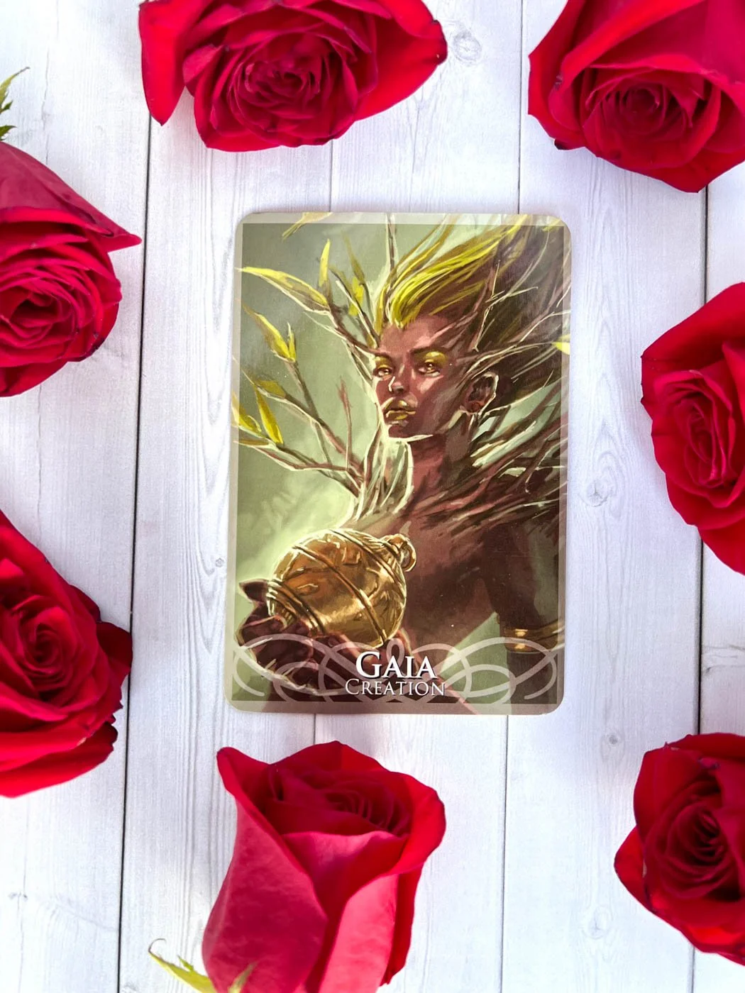 Goddess Gaia oracle card