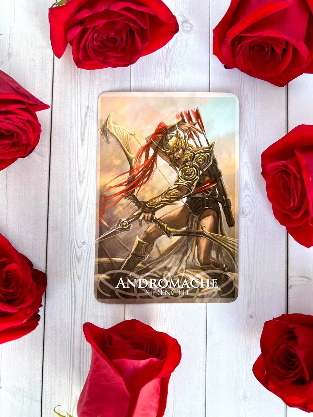 Andromache goddess oracle card