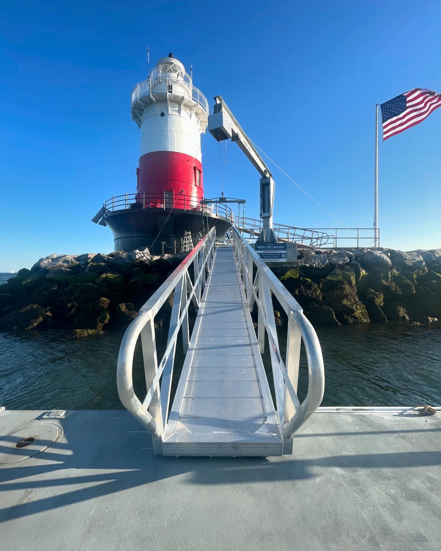 The Season Has Begun! 🏗️ Thank you to the G&amp;C Marine crew for the dock repair and installation. 

The April Nor&rsquo;Easter shredded our gangway ramp and damaged railings on the landing - threatening to postpone our season - but G&amp;C stepped